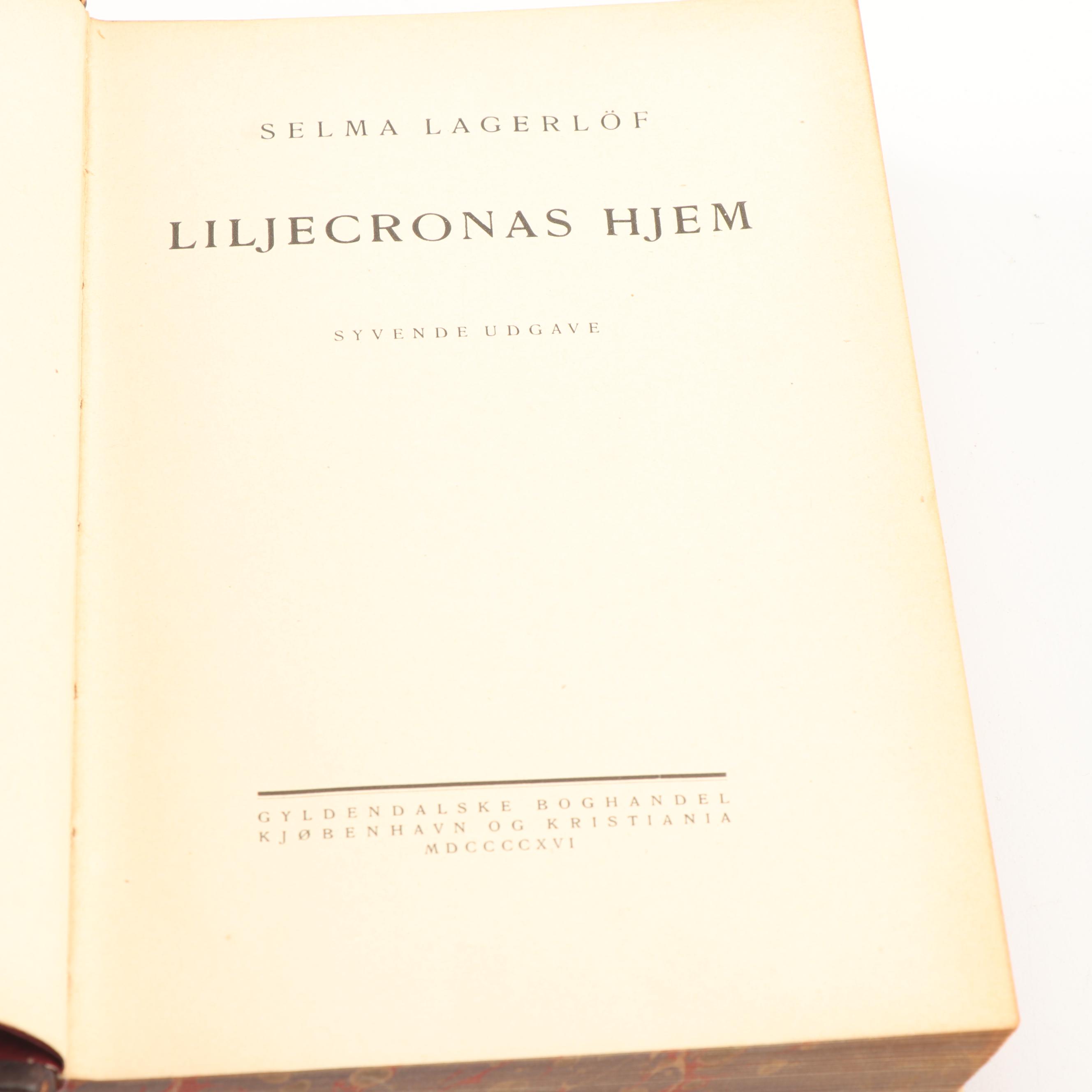 Vintage Danish and Norwegian Books