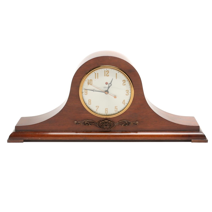 Mid-20th Century Telechron Electric Mantel Clock