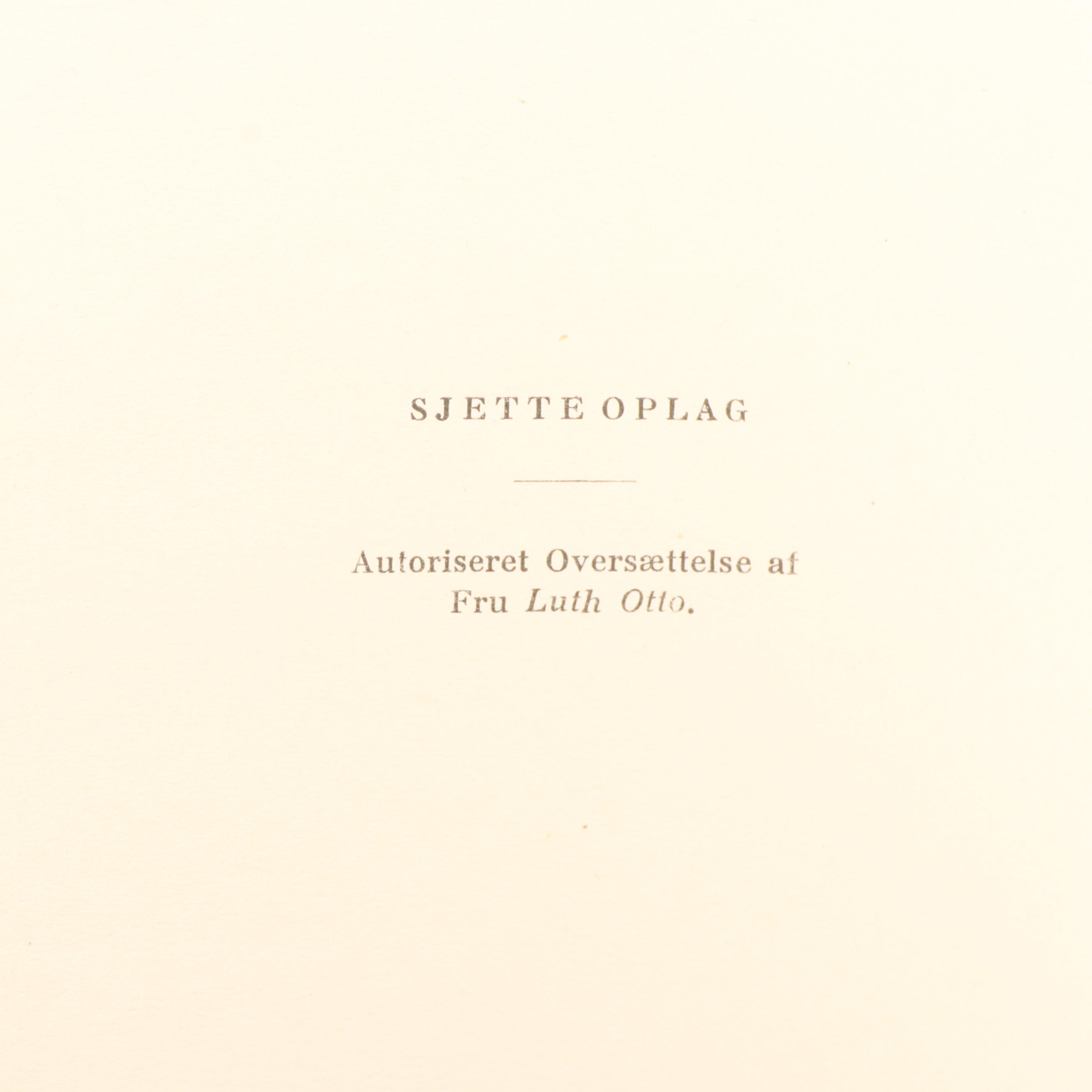 1922 "Skrifter av Viktor Rydberg" and Other Books