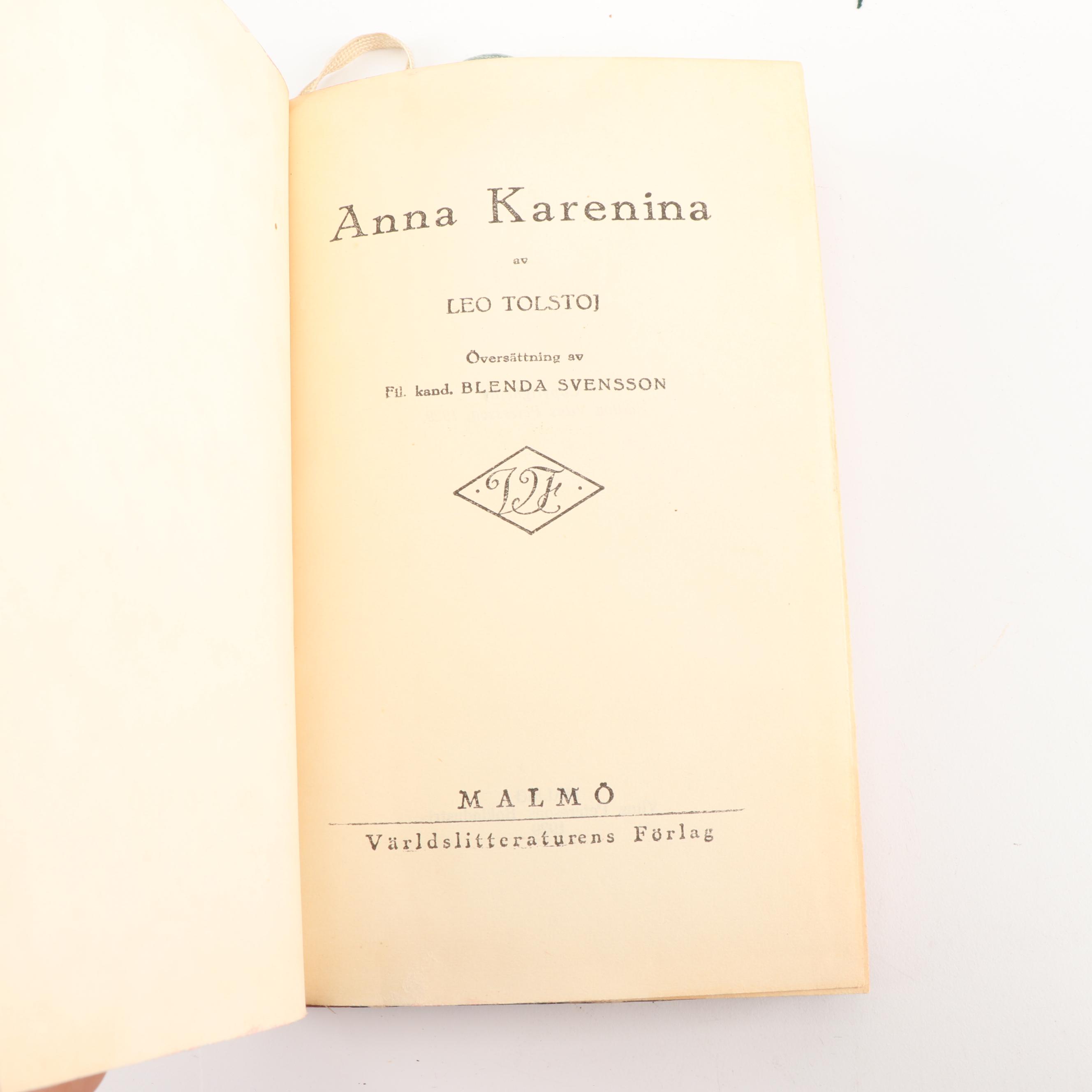 1922 "Skrifter av Viktor Rydberg" and Other Books