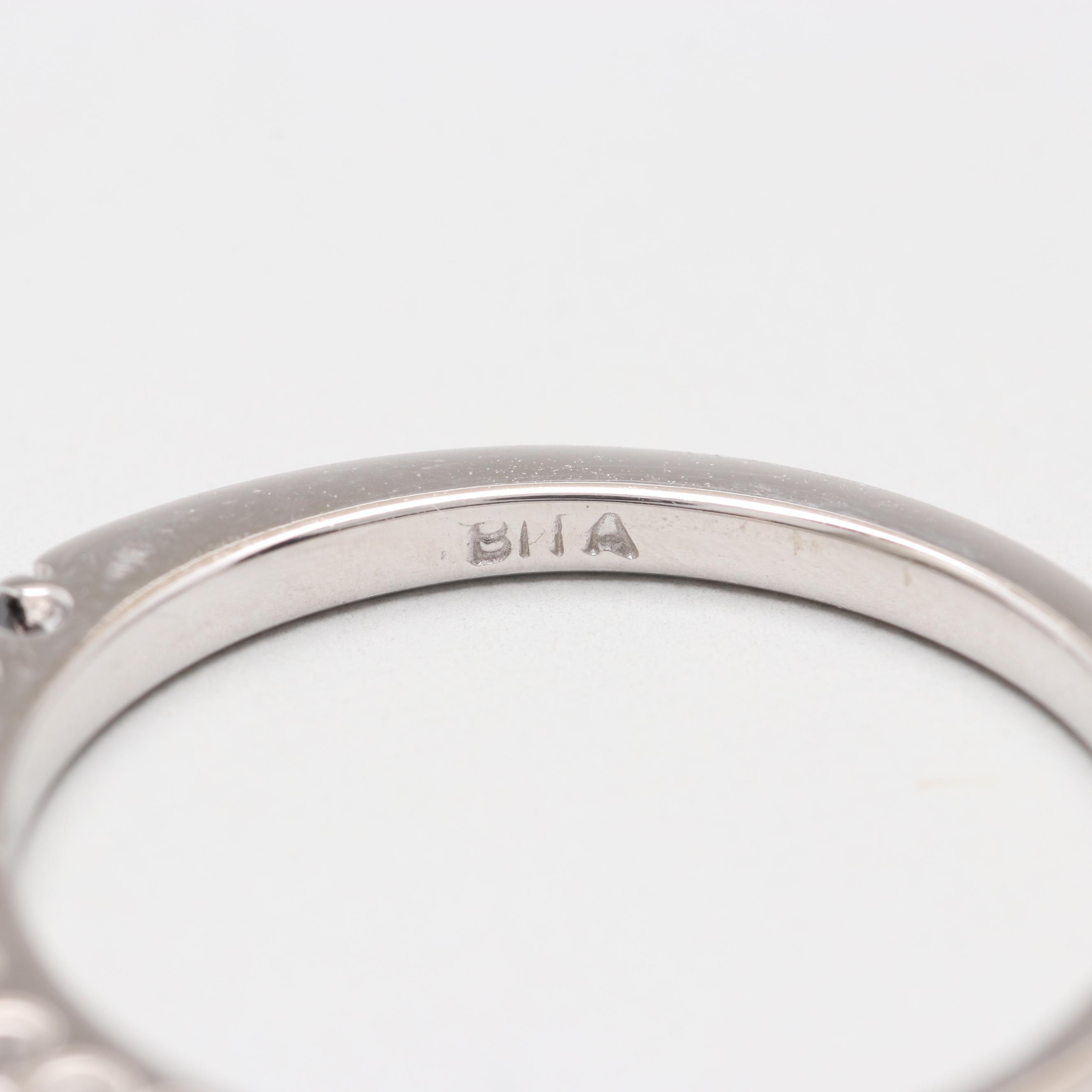 14K White Gold Diamond Ring