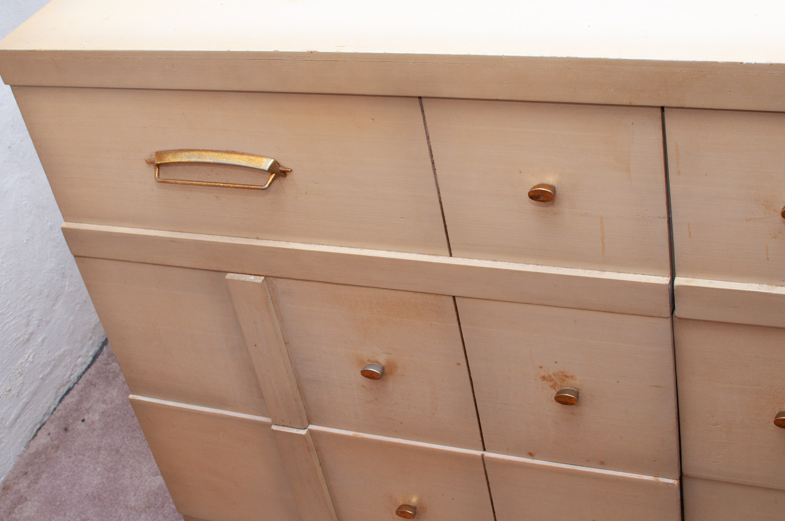 Pair of Mid Century Modern Blonde Wood Chest of Drawers, Mid-20th Century