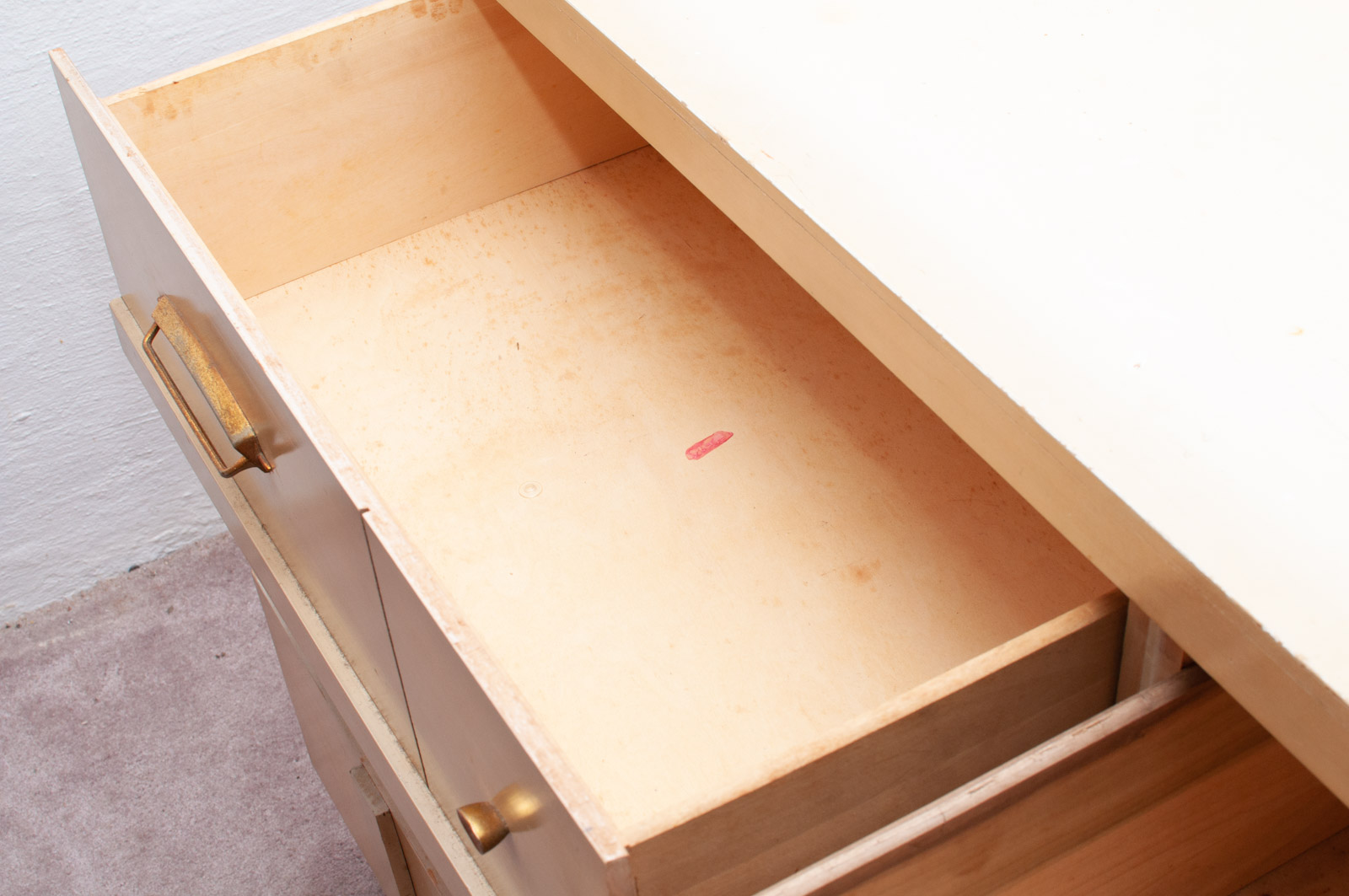 Pair of Mid Century Modern Blonde Wood Chest of Drawers, Mid-20th Century