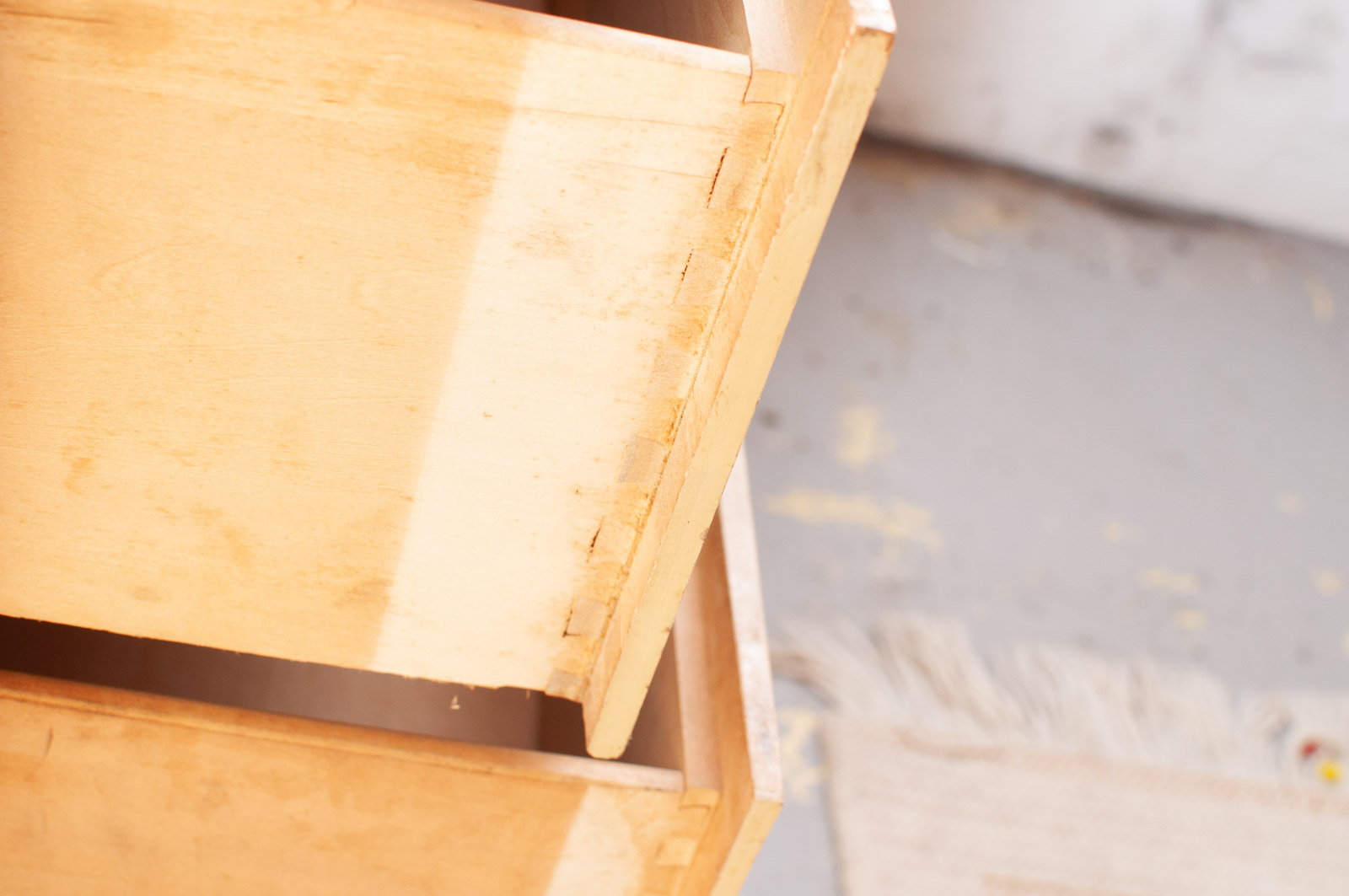 Pair of Mid Century Modern Blonde Wood Chest of Drawers, Mid-20th Century