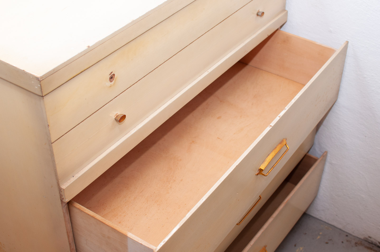 Pair of Mid Century Modern Blonde Wood Chest of Drawers, Mid-20th Century