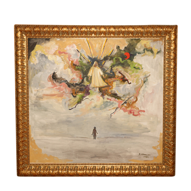 1989 Kathryne L. Stimson Oil Painting