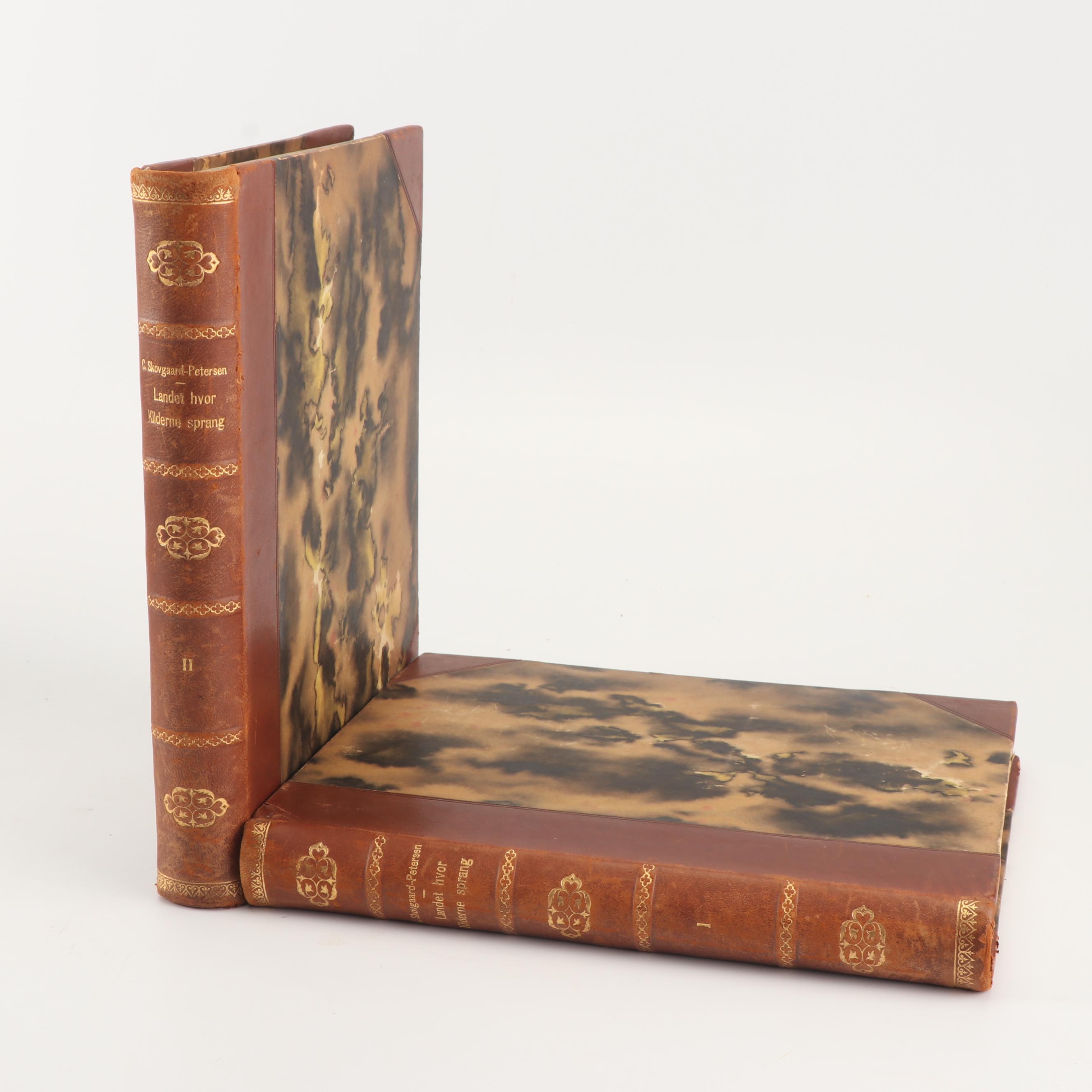 1930s "Bjørnstjerne Bjørnson Samlede Værker" and Other Books