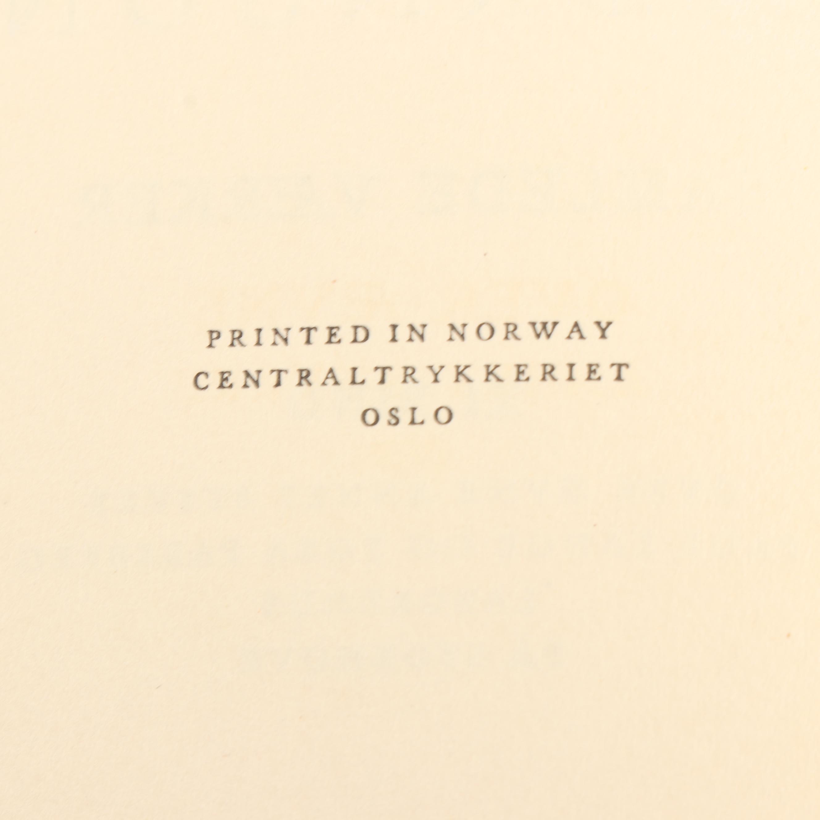 1930s "Bjørnstjerne Bjørnson Samlede Værker" and Other Books