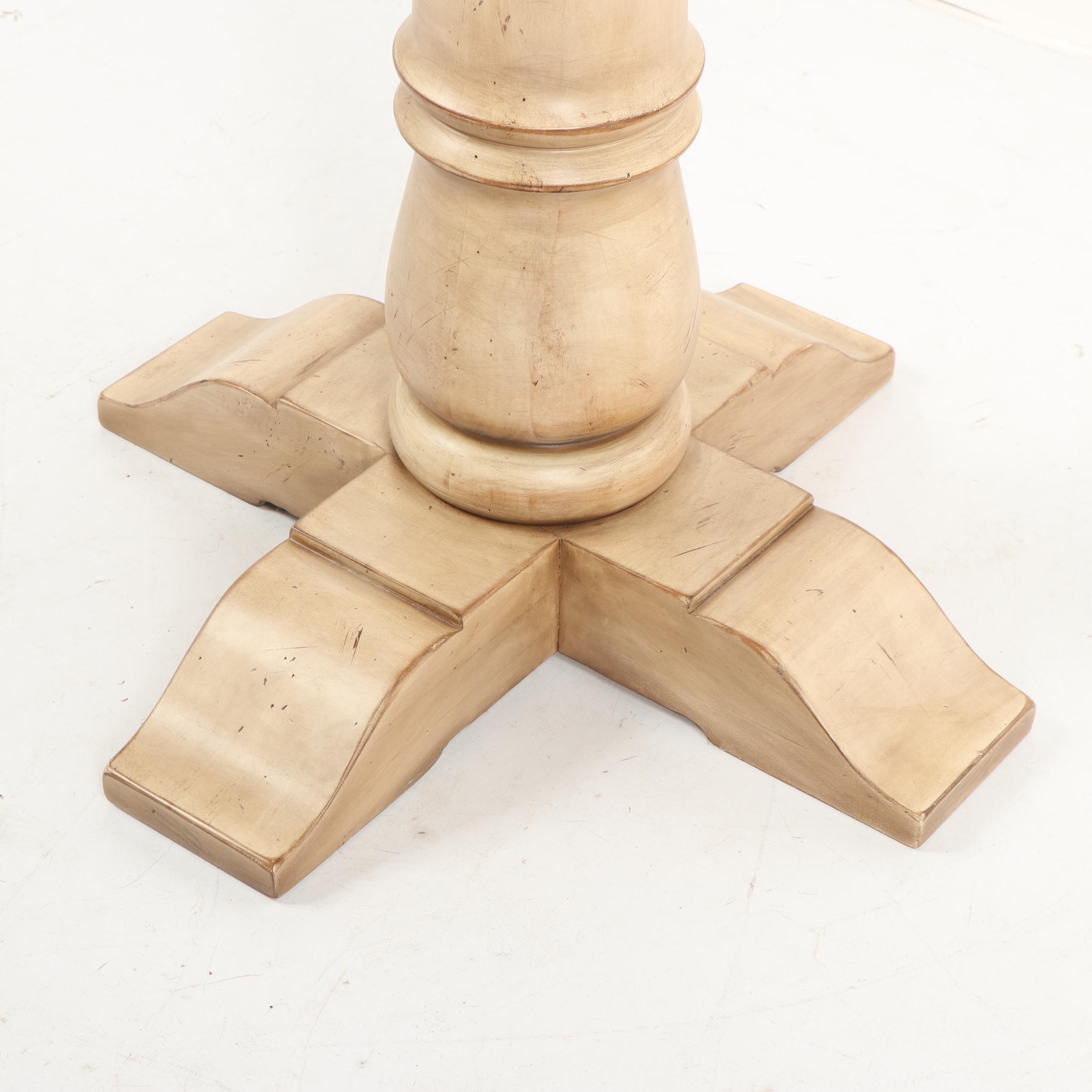 Turned Pedestal Pub Table