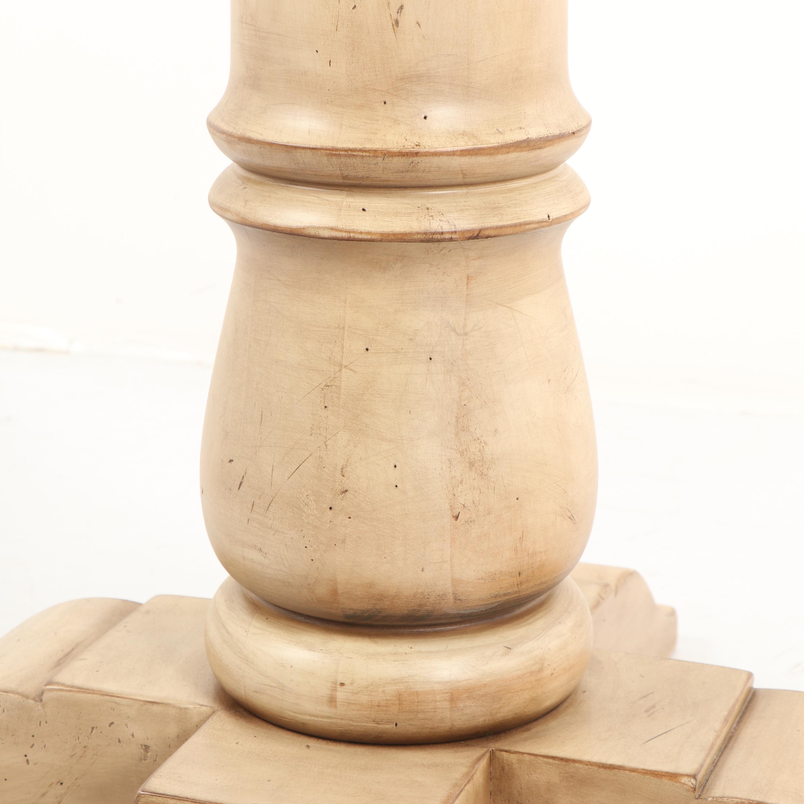 Turned Pedestal Pub Table