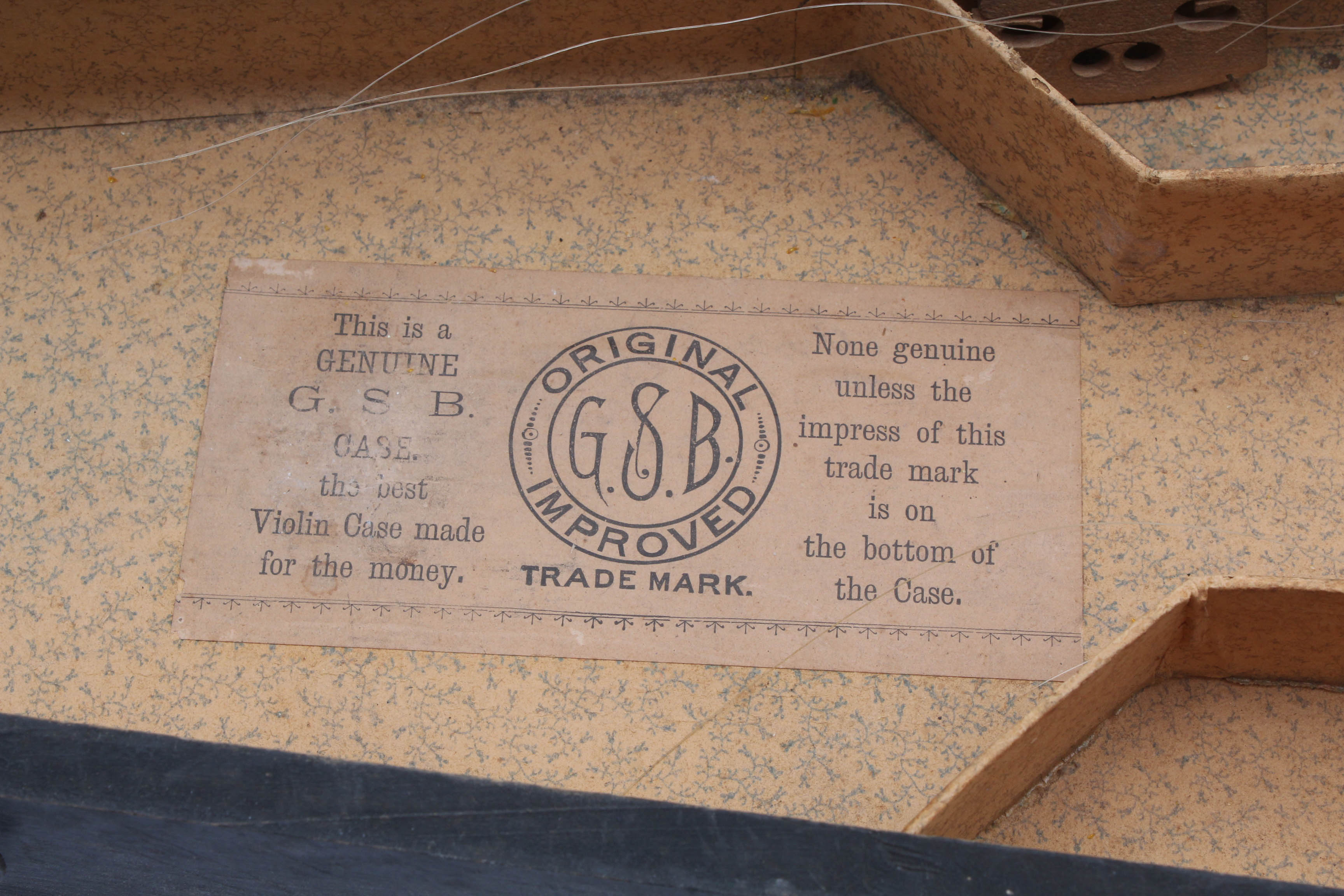 C. 1910 Japanese Suzuki 4/4 Violin with Bow and Case