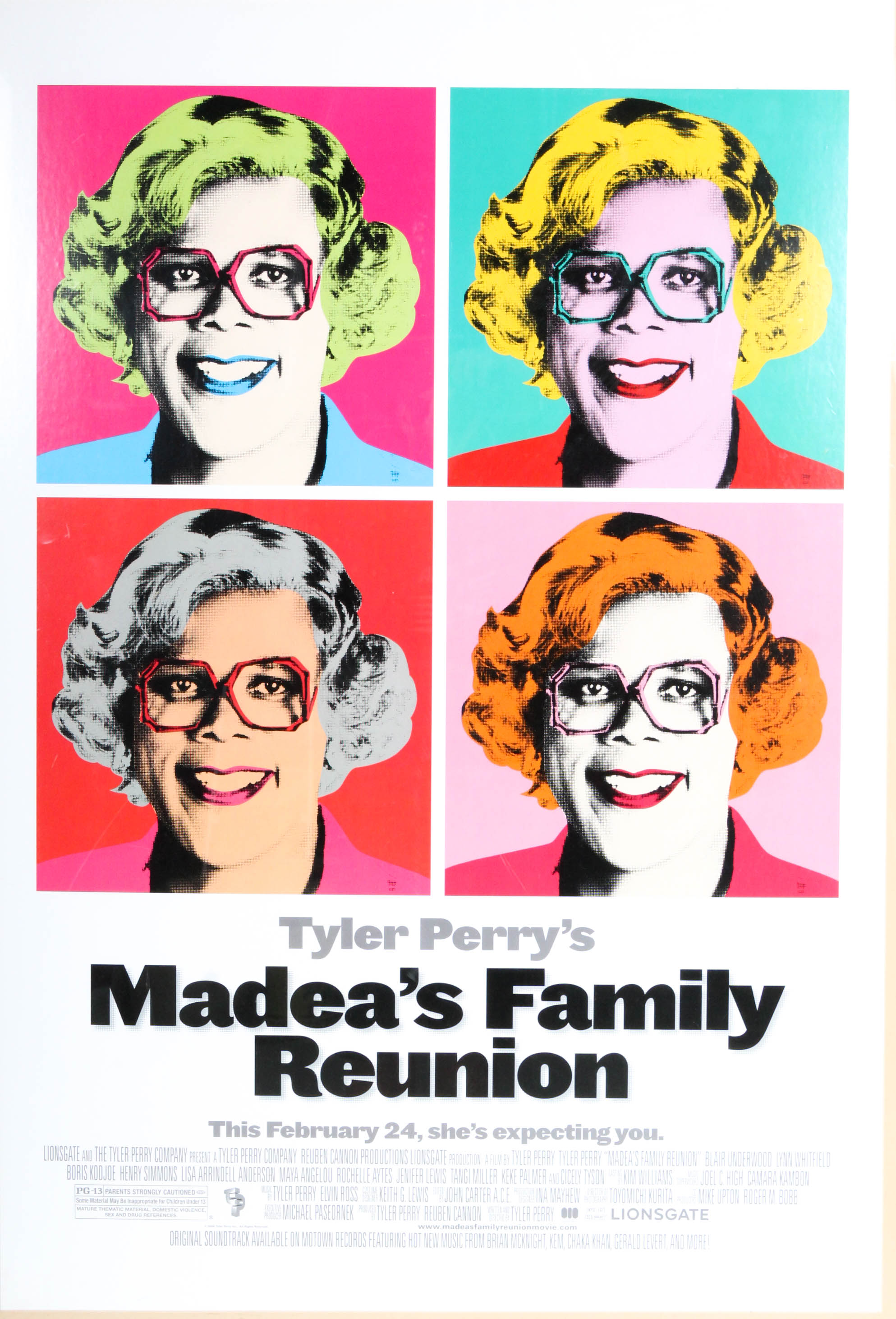 Movie Poster for Tyler Perry's Madea's Family Reunion