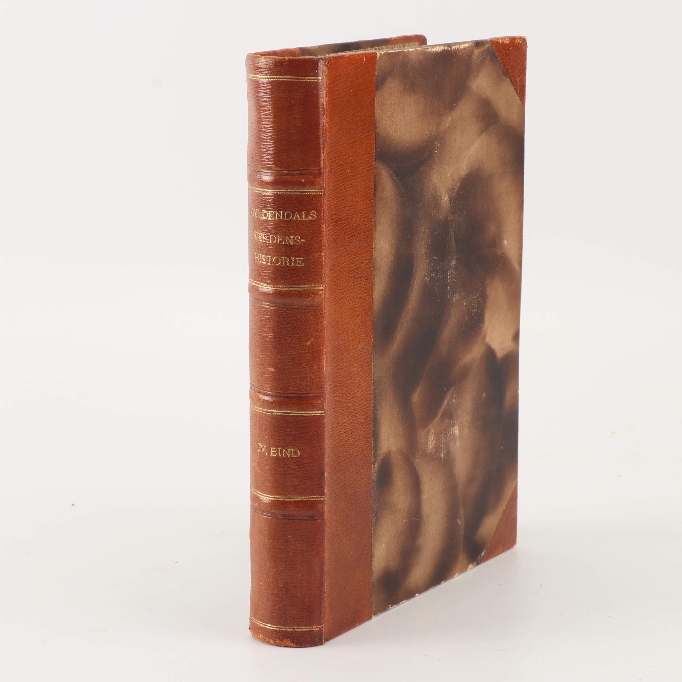 1928 "Borgslægtens Historie" by Gunnar Gunnarsson and Other Books