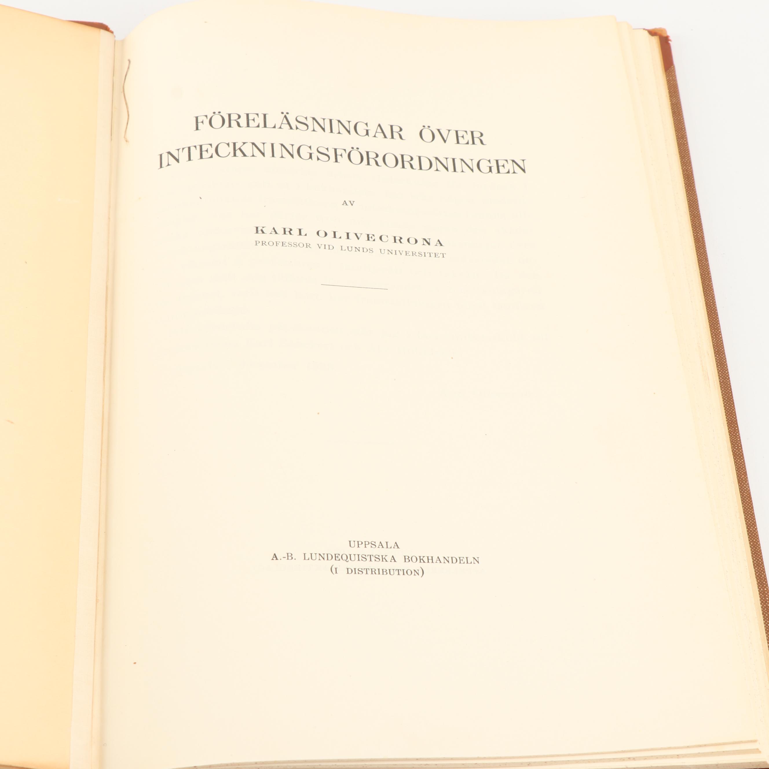 1928 "Borgslægtens Historie" by Gunnar Gunnarsson and Other Books