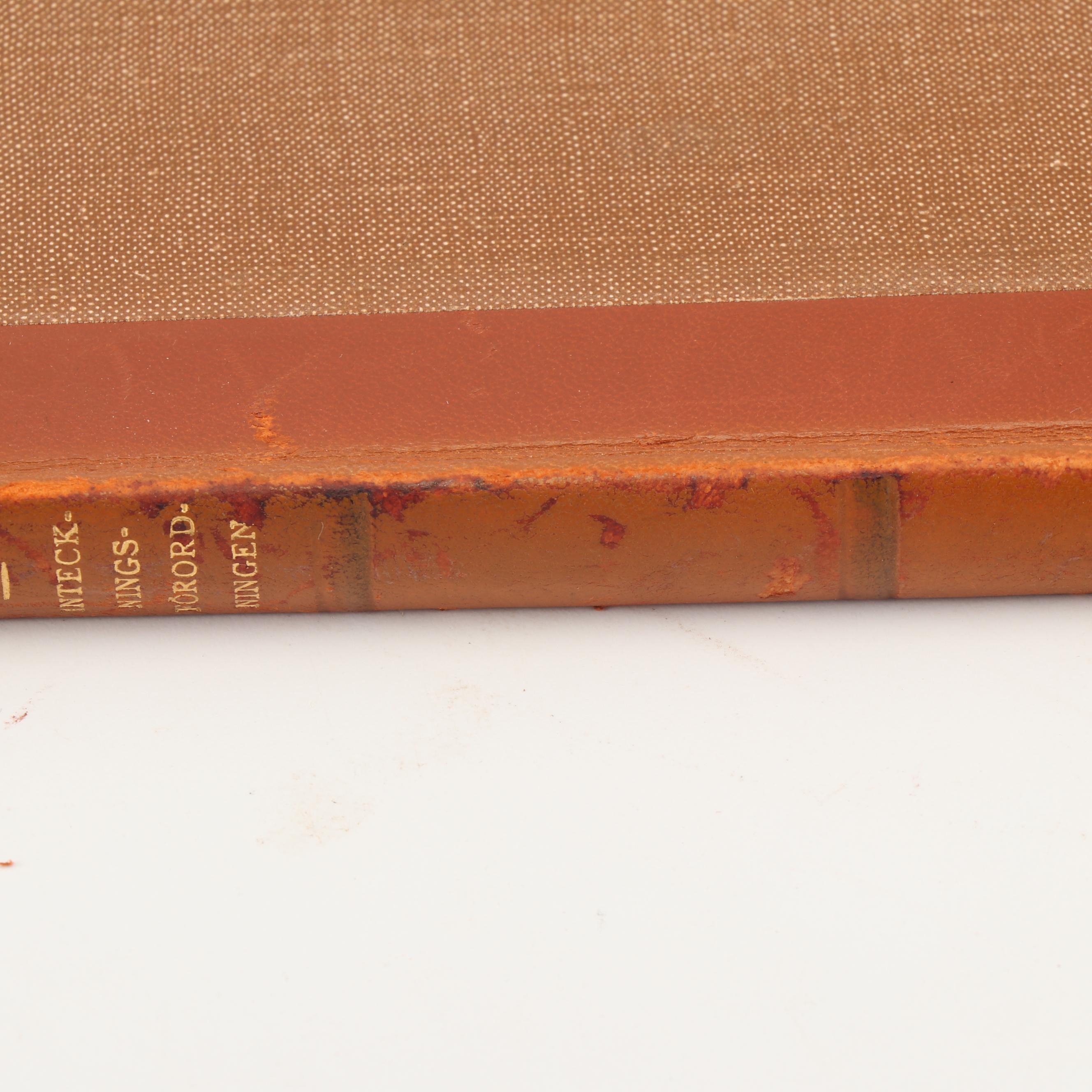 1928 "Borgslægtens Historie" by Gunnar Gunnarsson and Other Books