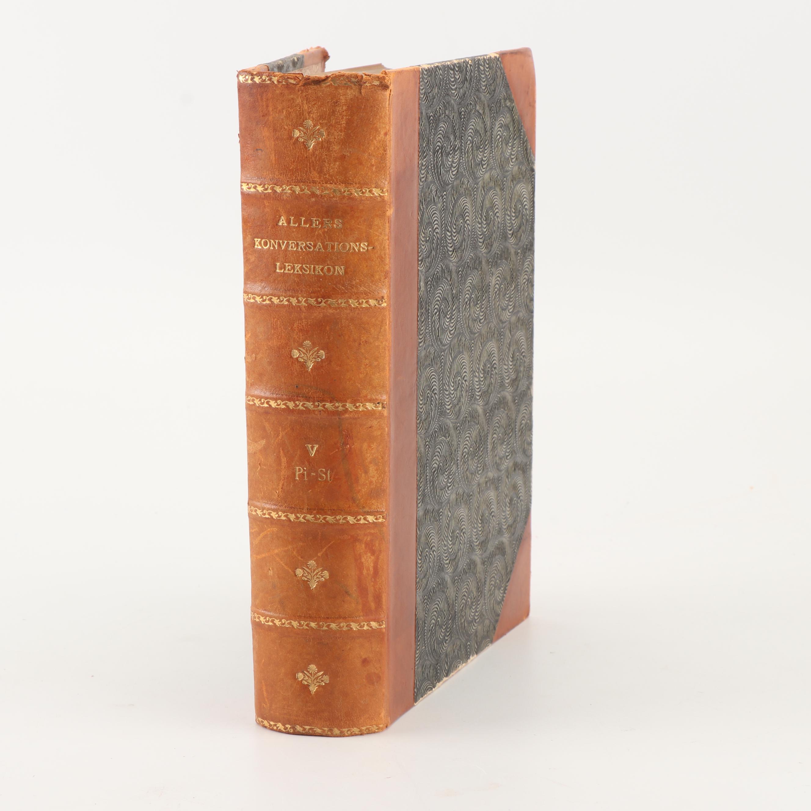 1881 "Real-Encyclopädie der Gesammten Heilkunde" and Other Books