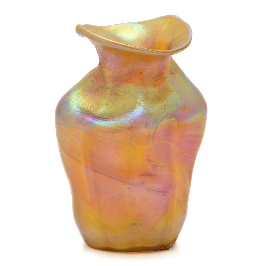 Tiffany Studios Favrile Glass Vase