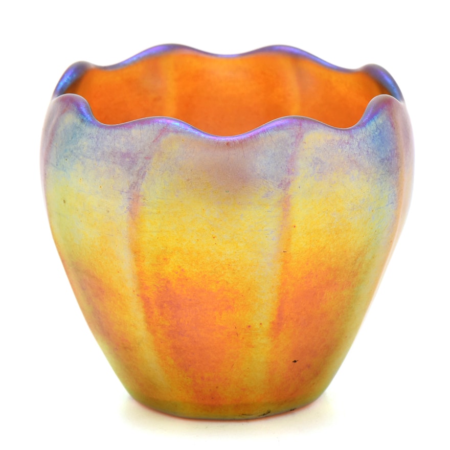 Tiffany Studios Favrile Glass Vase