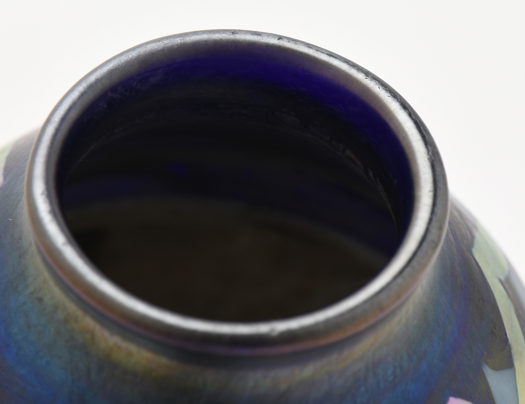 Tiffany Studios Blue Tel-El-Amarna Favrile Glass Vase, circa 1915