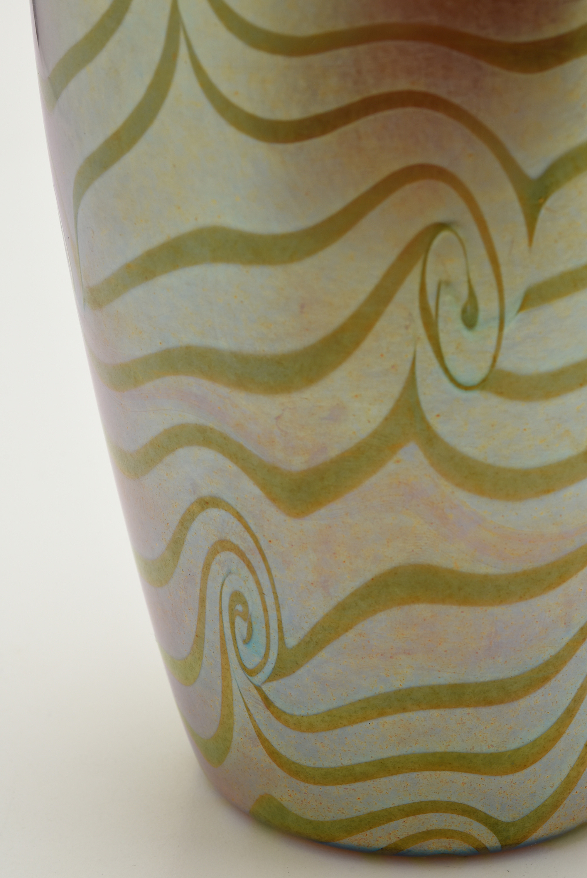 Durand 'King Tut' Iridescent Glass Vase, circa 1925