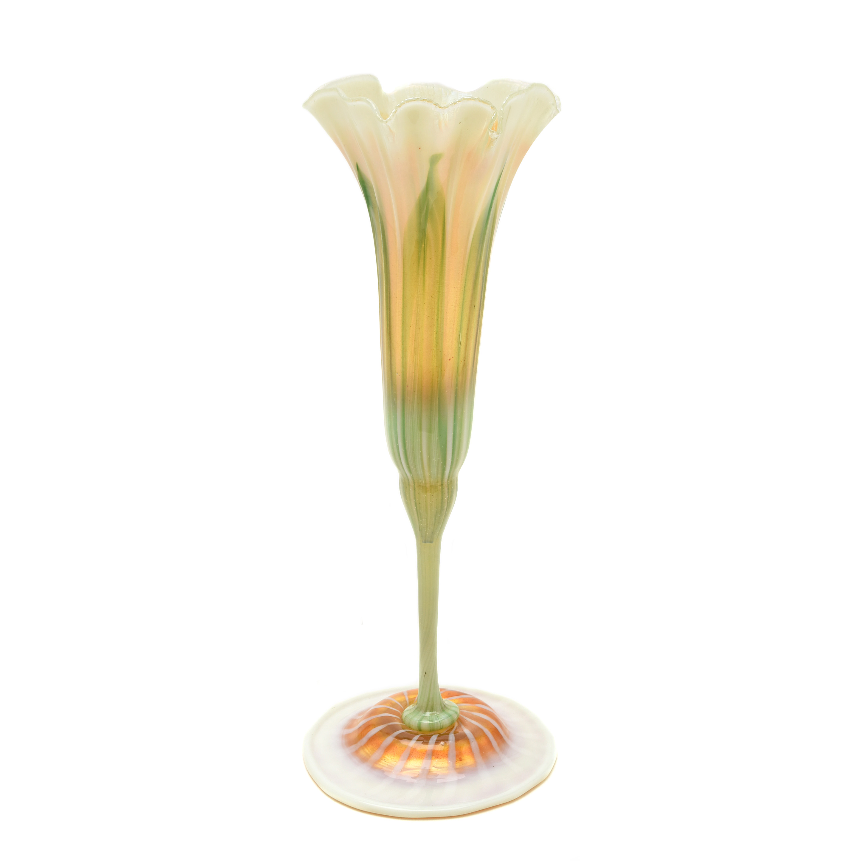 Tiffany Studios Favrile Glass Floriform Vase