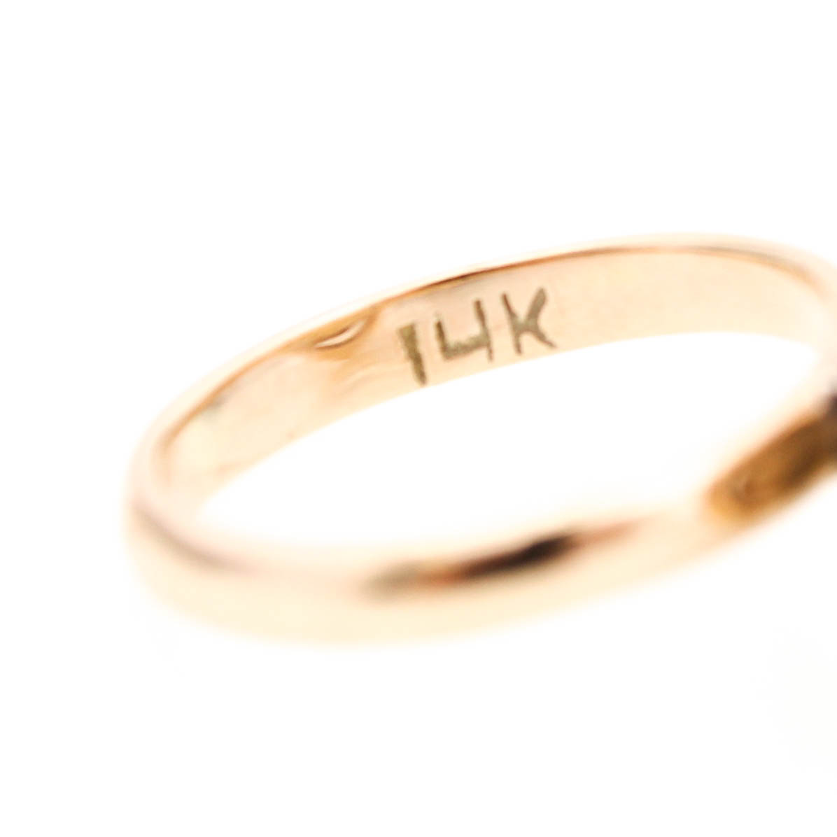 14K Yellow Gold Smoky Quartz Ring