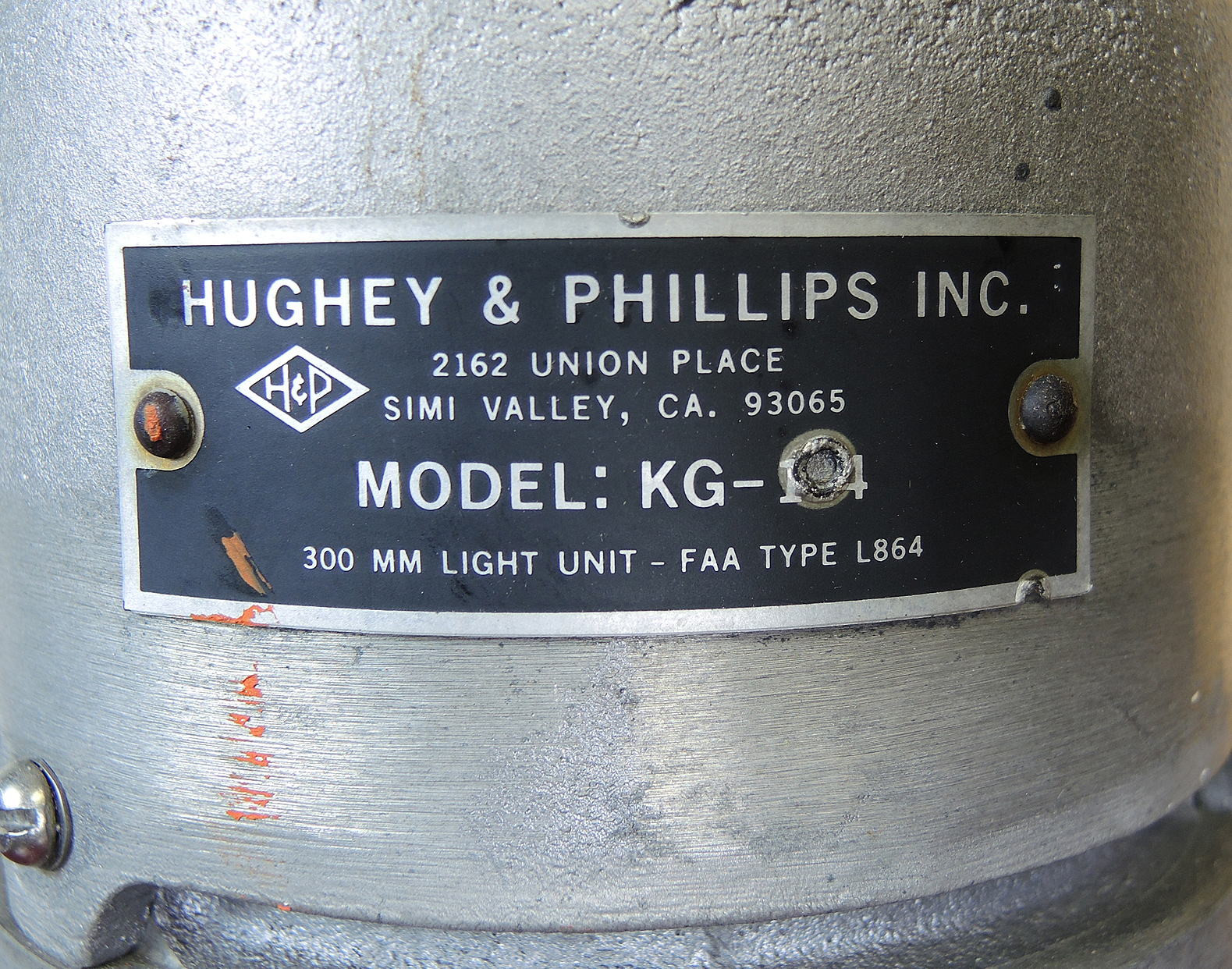 Hughey & Phillips Vintage Aviation Obstruction Light