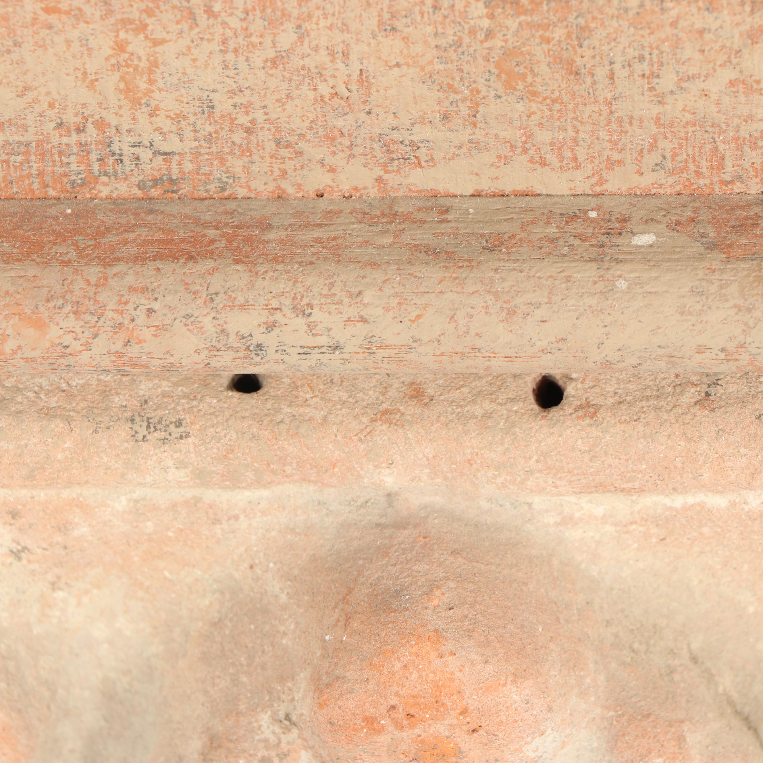 Cast Ceramic Panel with Coat of Arms Motif