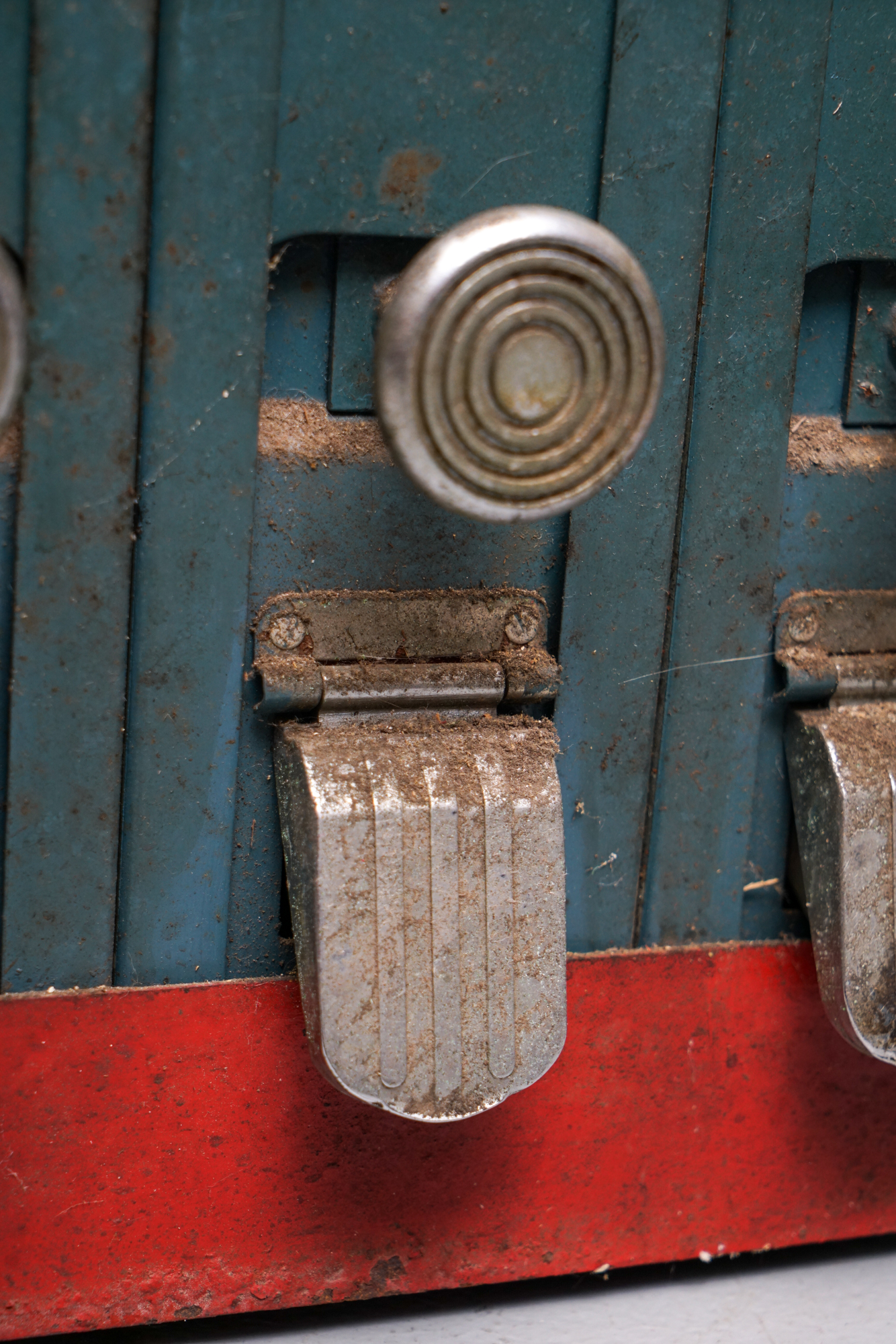Andrews Mfg. Co. Three Some One Cent Vending Machines, circa 1930s