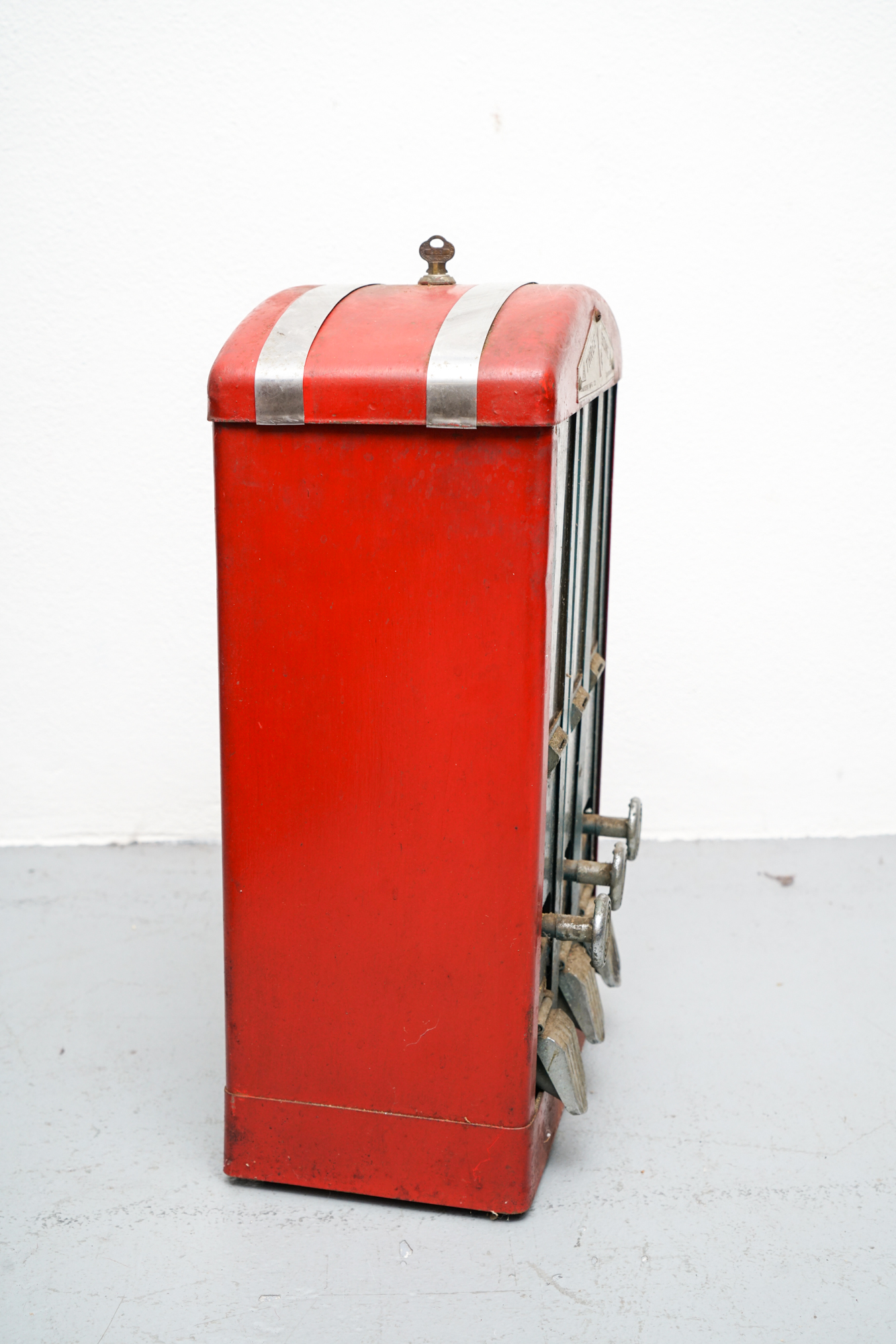 Andrews Mfg. Co. Three Some One Cent Vending Machines, circa 1930s