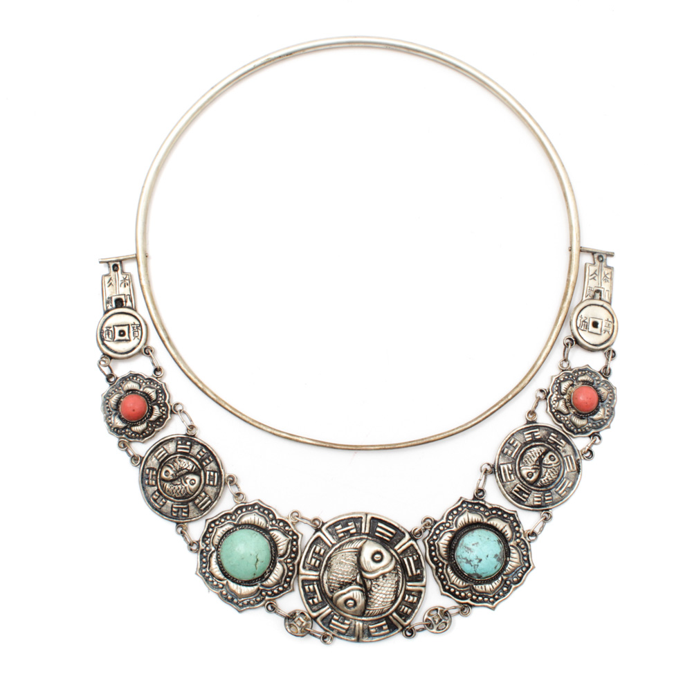 Chinese Costume Jewelry Necklace