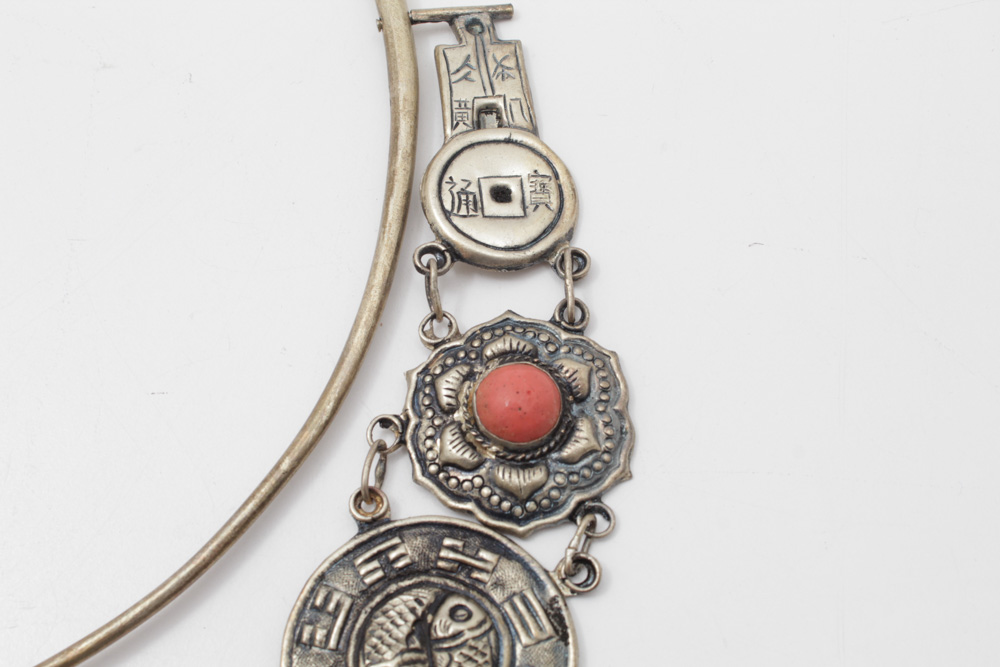 Chinese Costume Jewelry Necklace