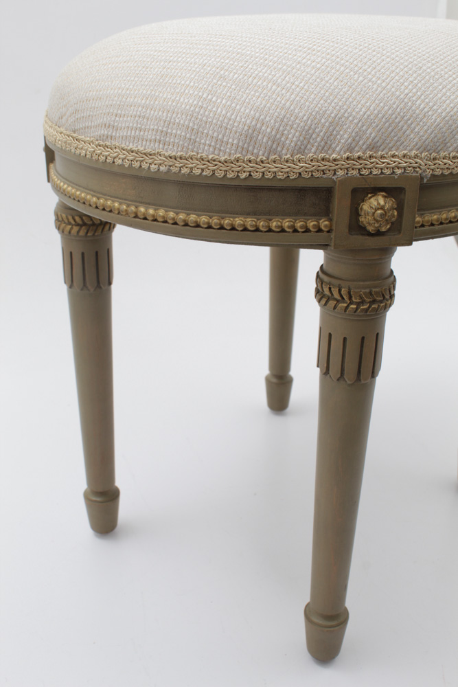 Interior Crafts Upholstered Stool