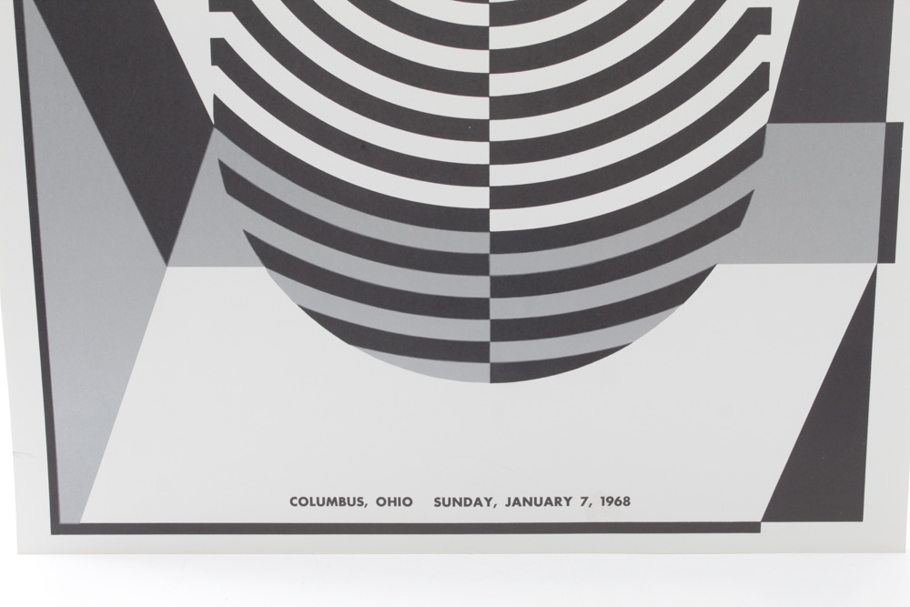 Donald Roberts Exhibition Serigraph "The Little Gallery"