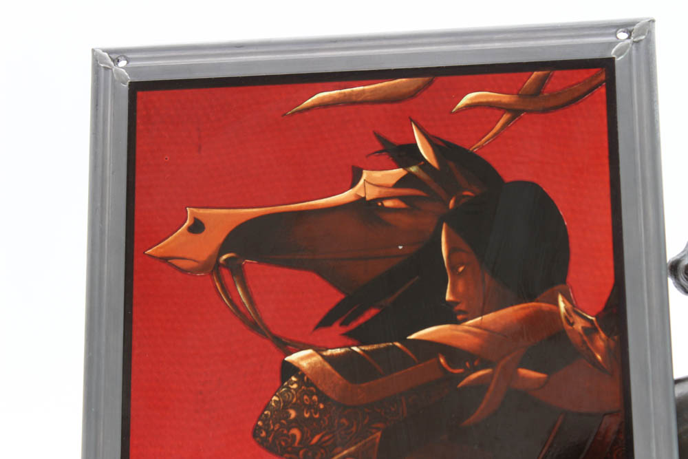 Disney "Mulan" Limited Edition Glass Window Hanging Numbered 15/500