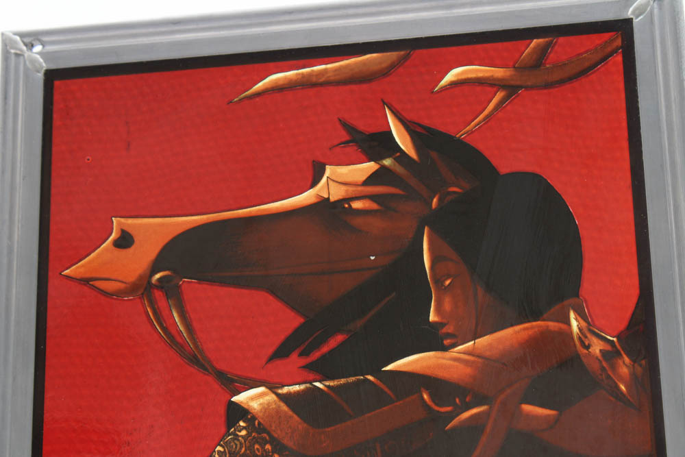 Disney "Mulan" Limited Edition Glass Window Hanging Numbered 15/500