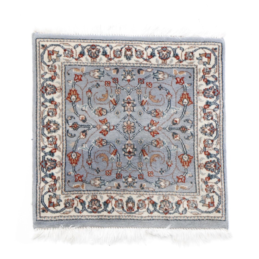 Hand-Knotted Indo-Persian Accent Rug