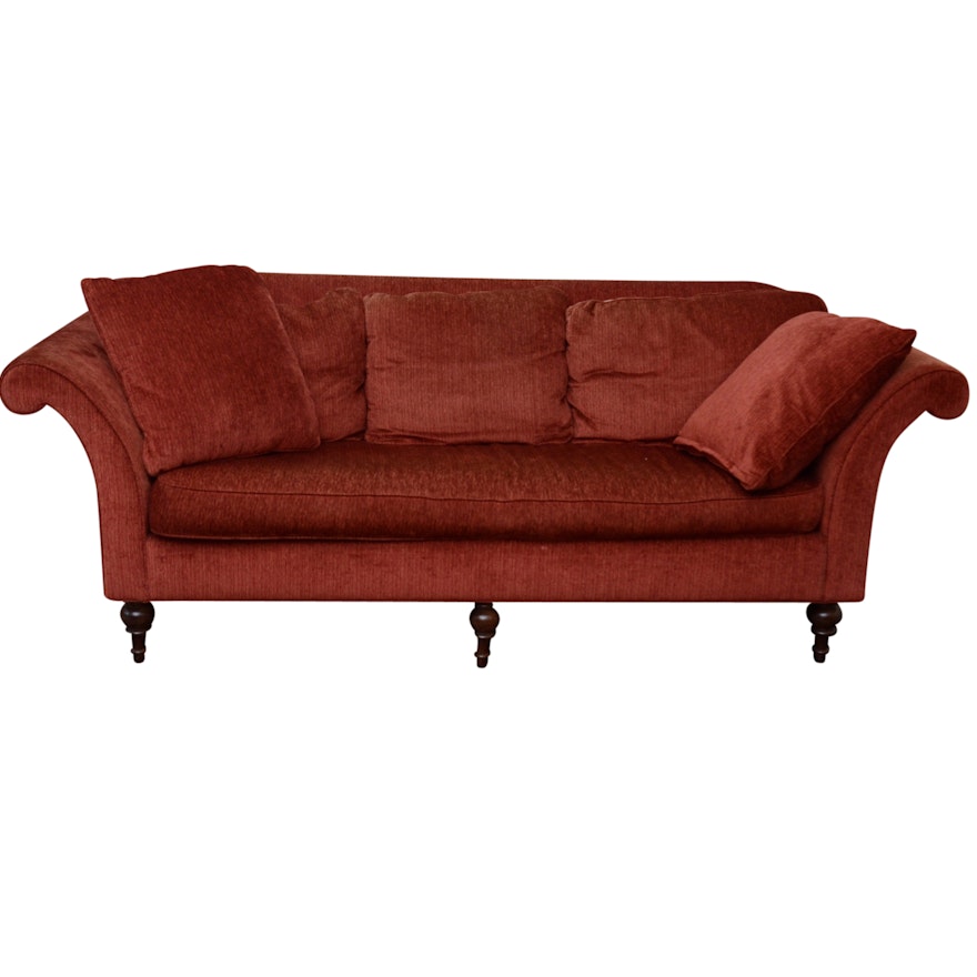 Custom Upholstered Sofa, Early 20th Century