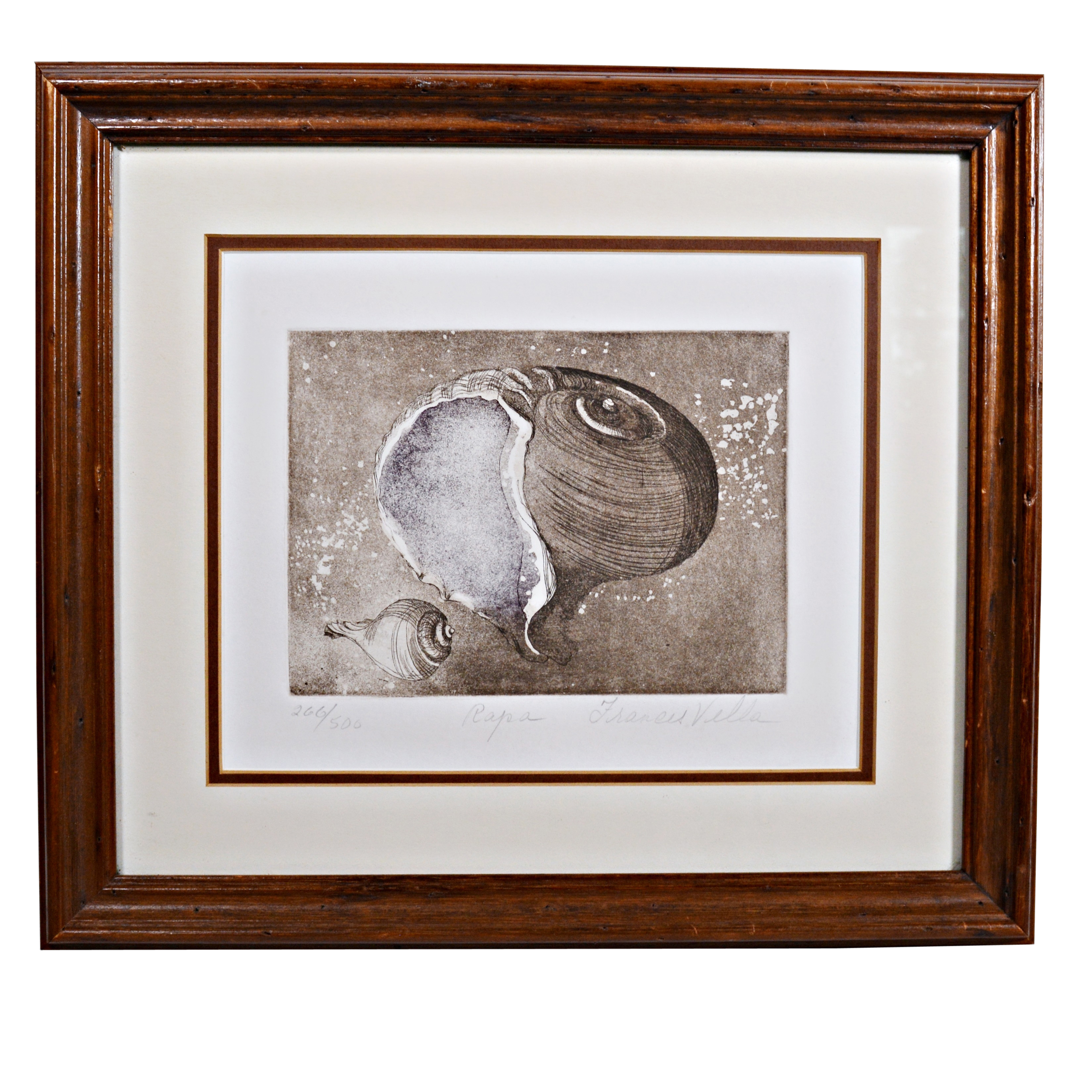 Frances Vella Limited Edition Etching "Rapa"