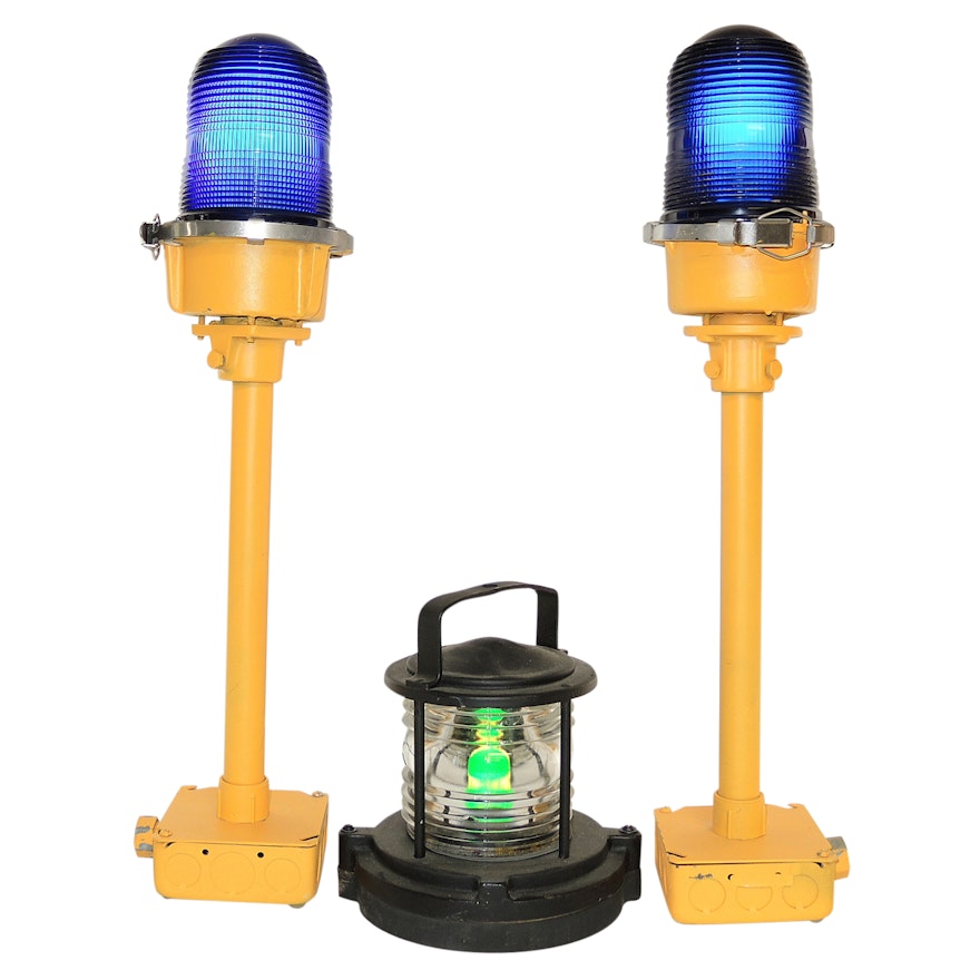 Aviation Runway Edge Lights and Maritime Fresnel Lamp