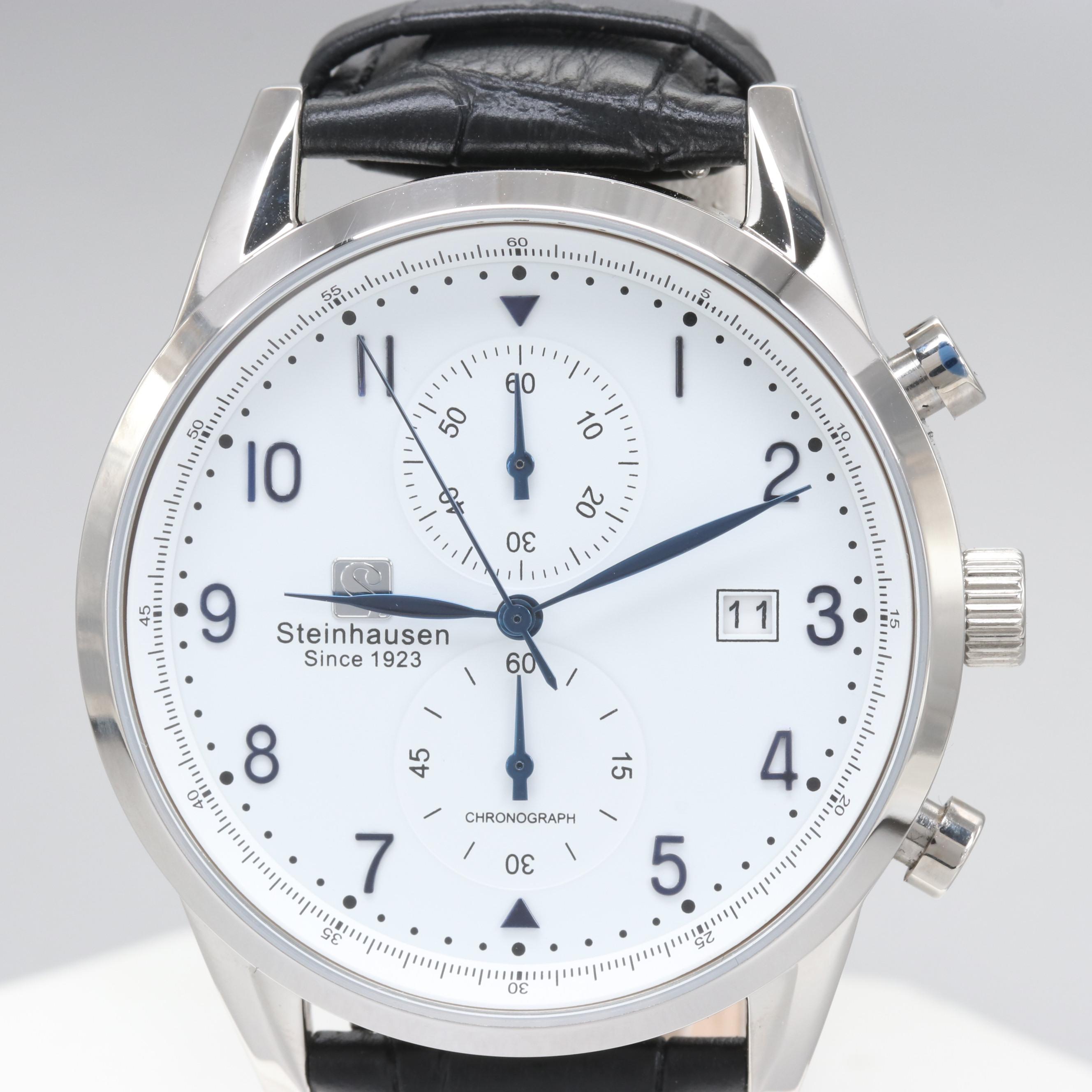 Steinhausen Stainless Steel Quartz Chronograph Watch