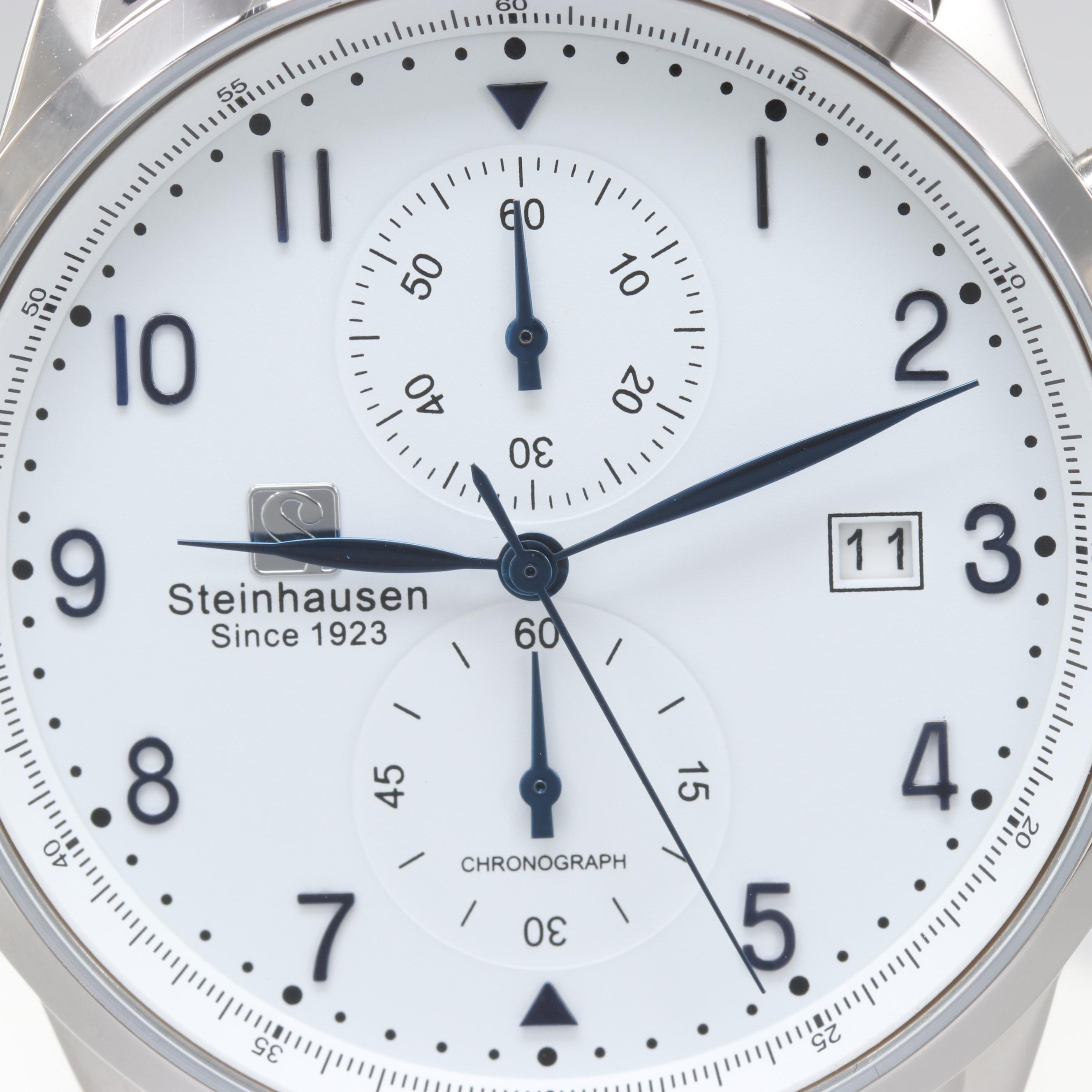 Steinhausen Stainless Steel Quartz Chronograph Watch