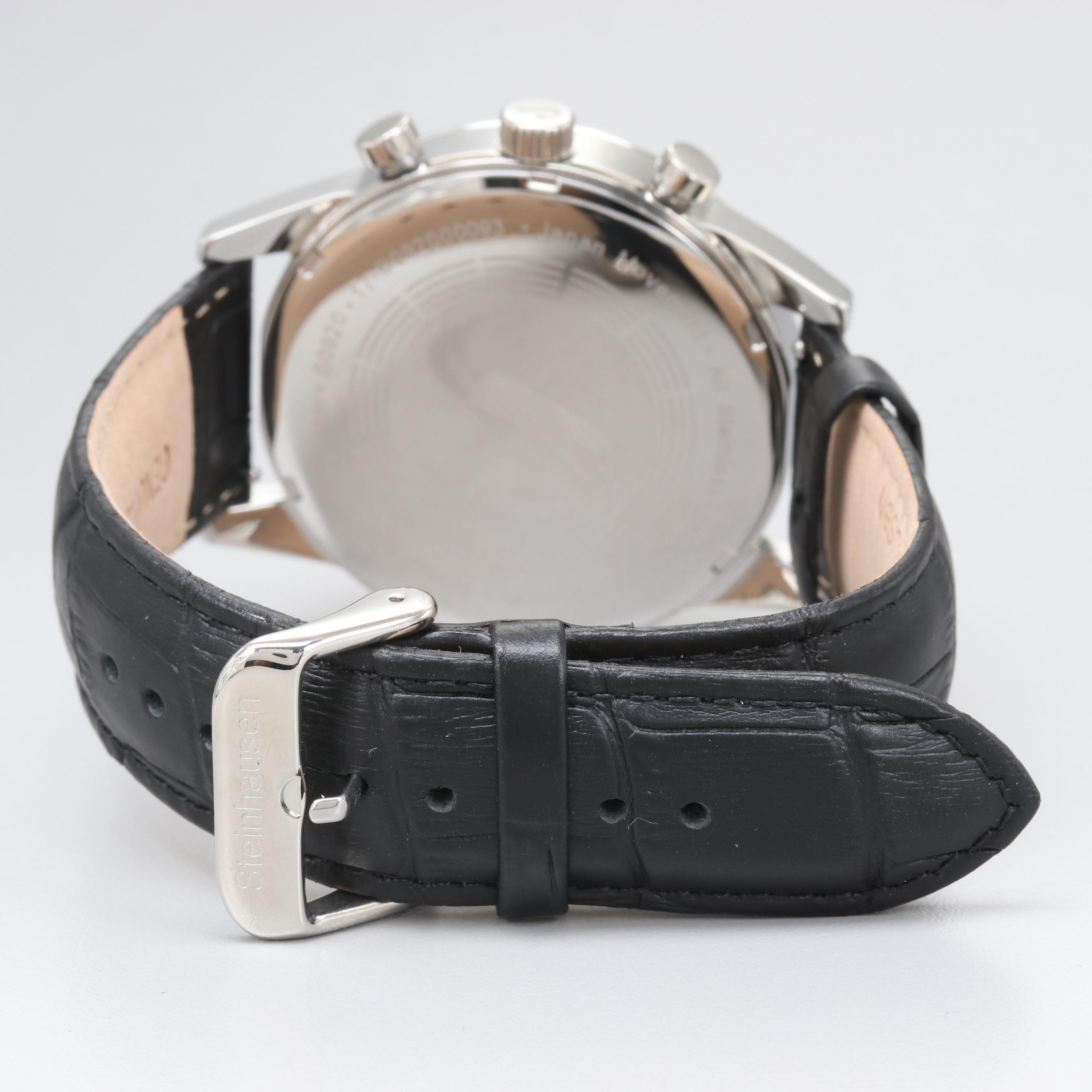 Steinhausen Stainless Steel Quartz Chronograph Watch