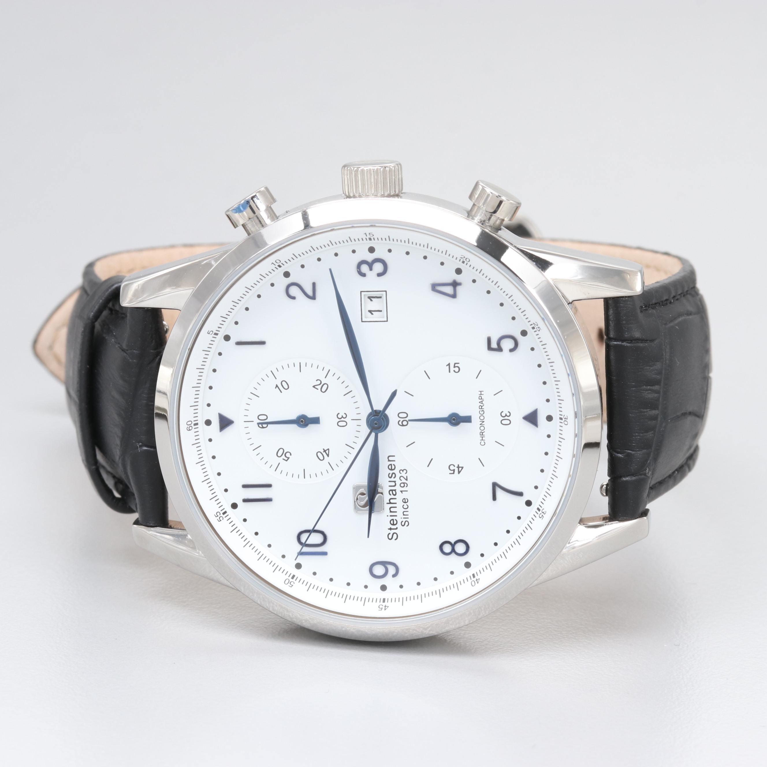 Steinhausen Stainless Steel Quartz Chronograph Watch