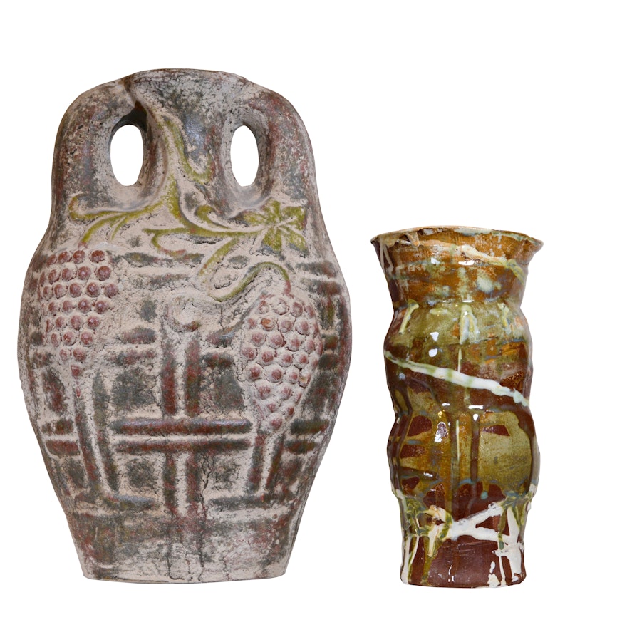 Decorative Stoneware Vases