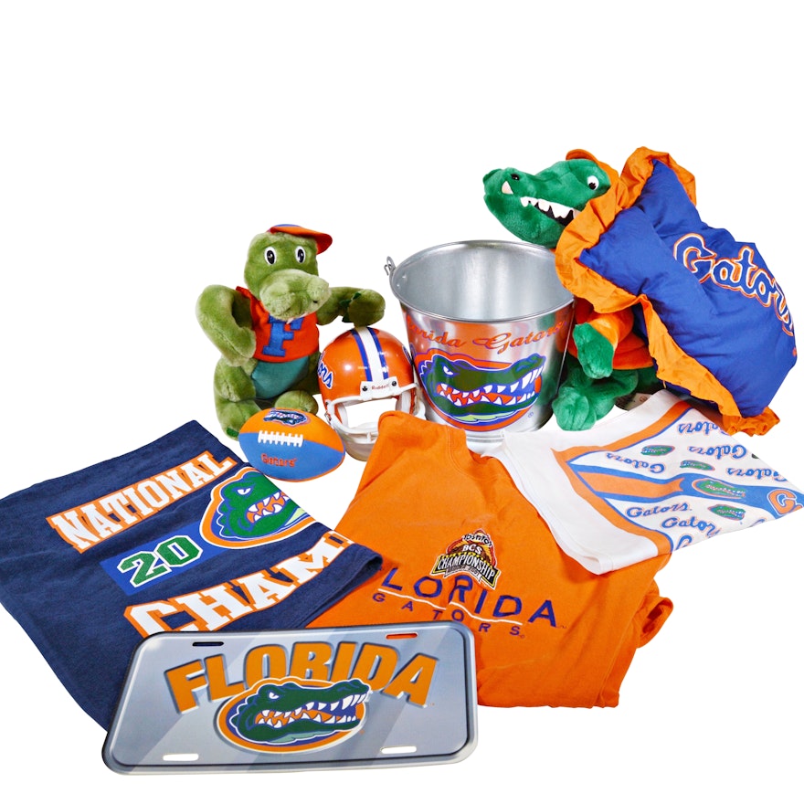 Collection of Florida Gators Football Gear
