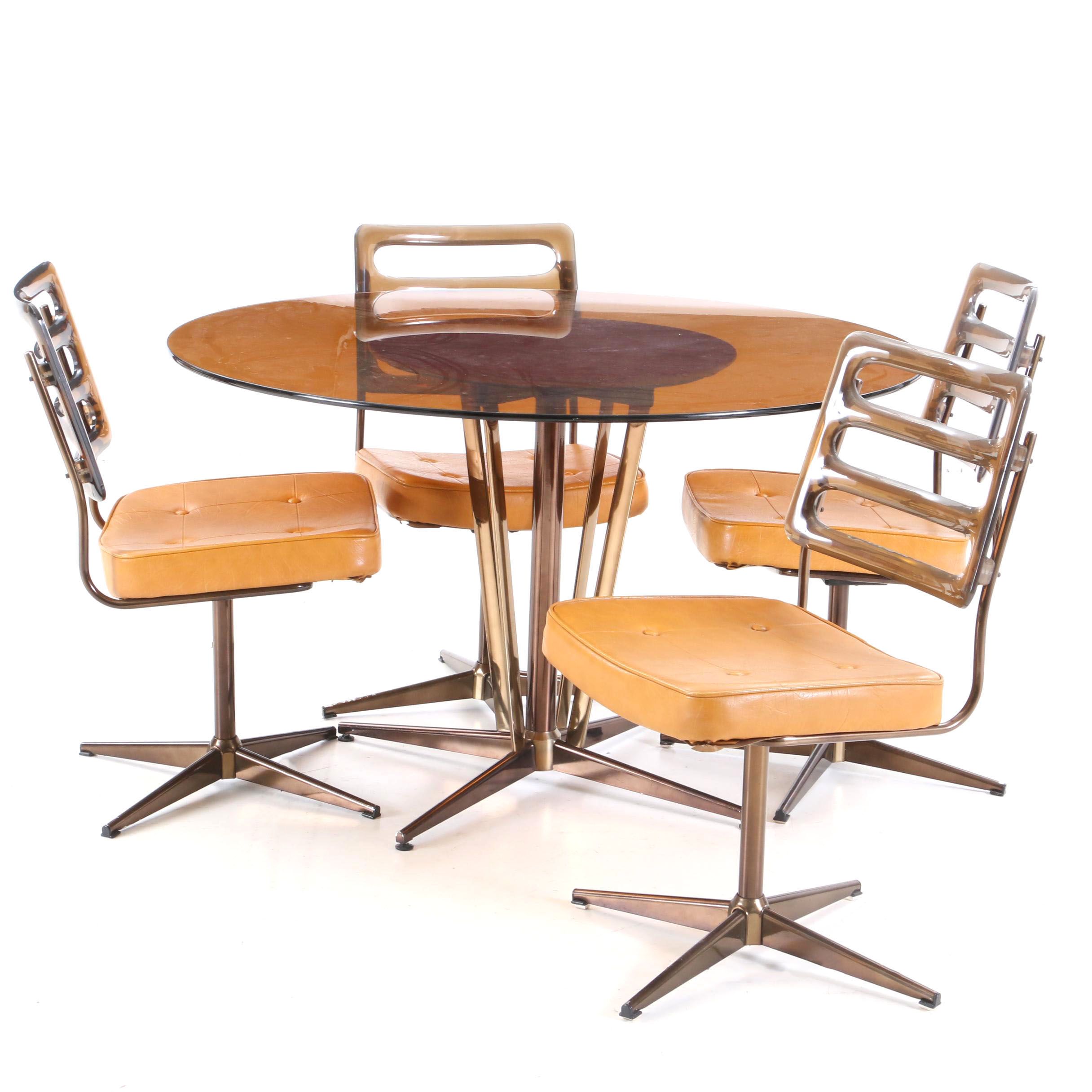 Modernist Dining Set by Chromecraft