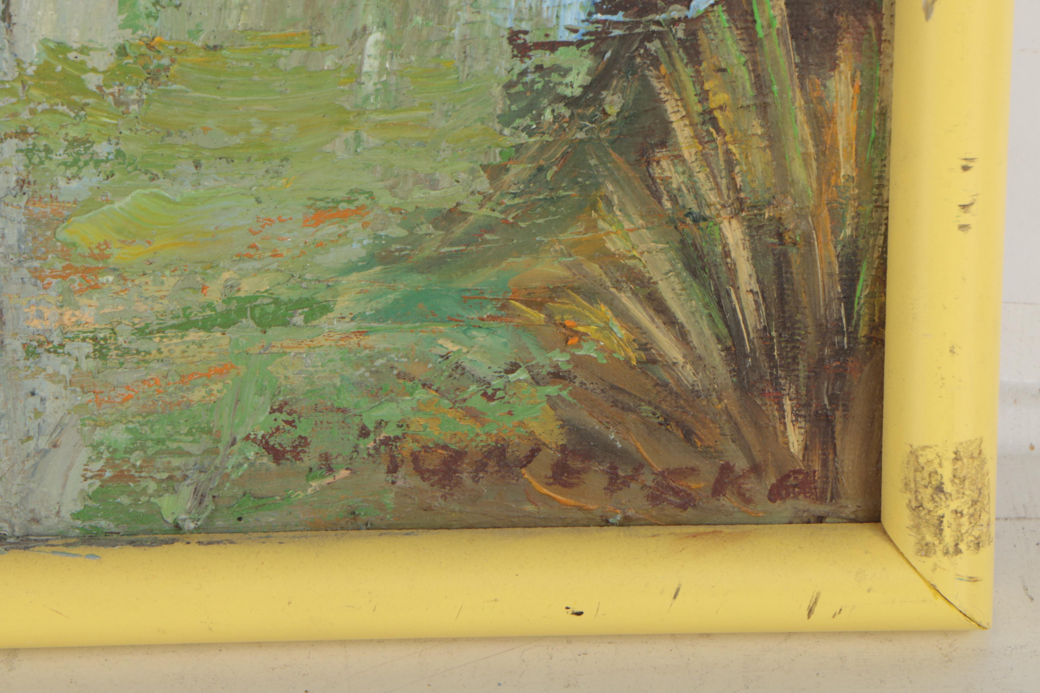 Denitza Manevska Landscape Oil Paintings