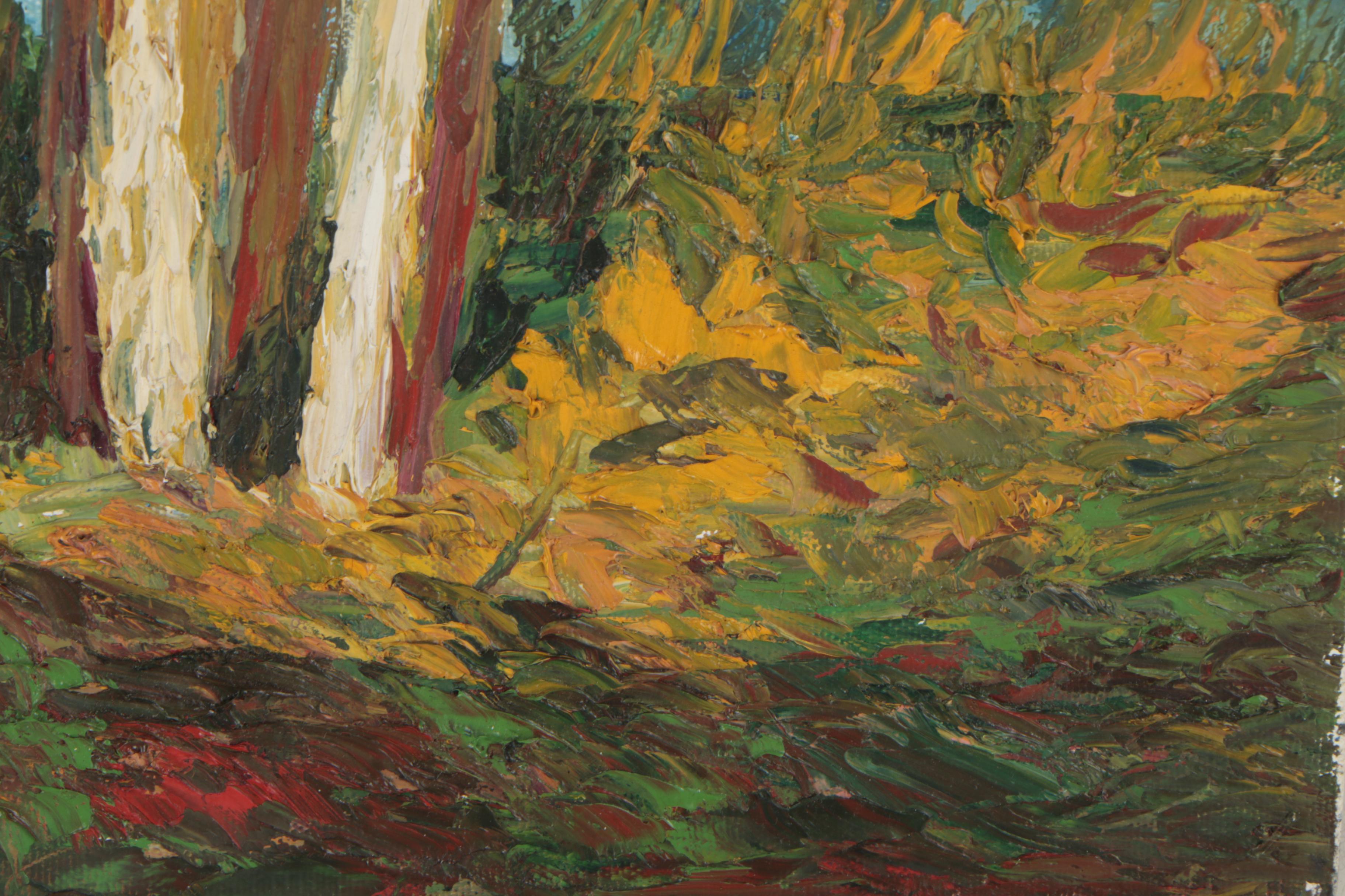 Denitza Manevska Landscape Oil Paintings