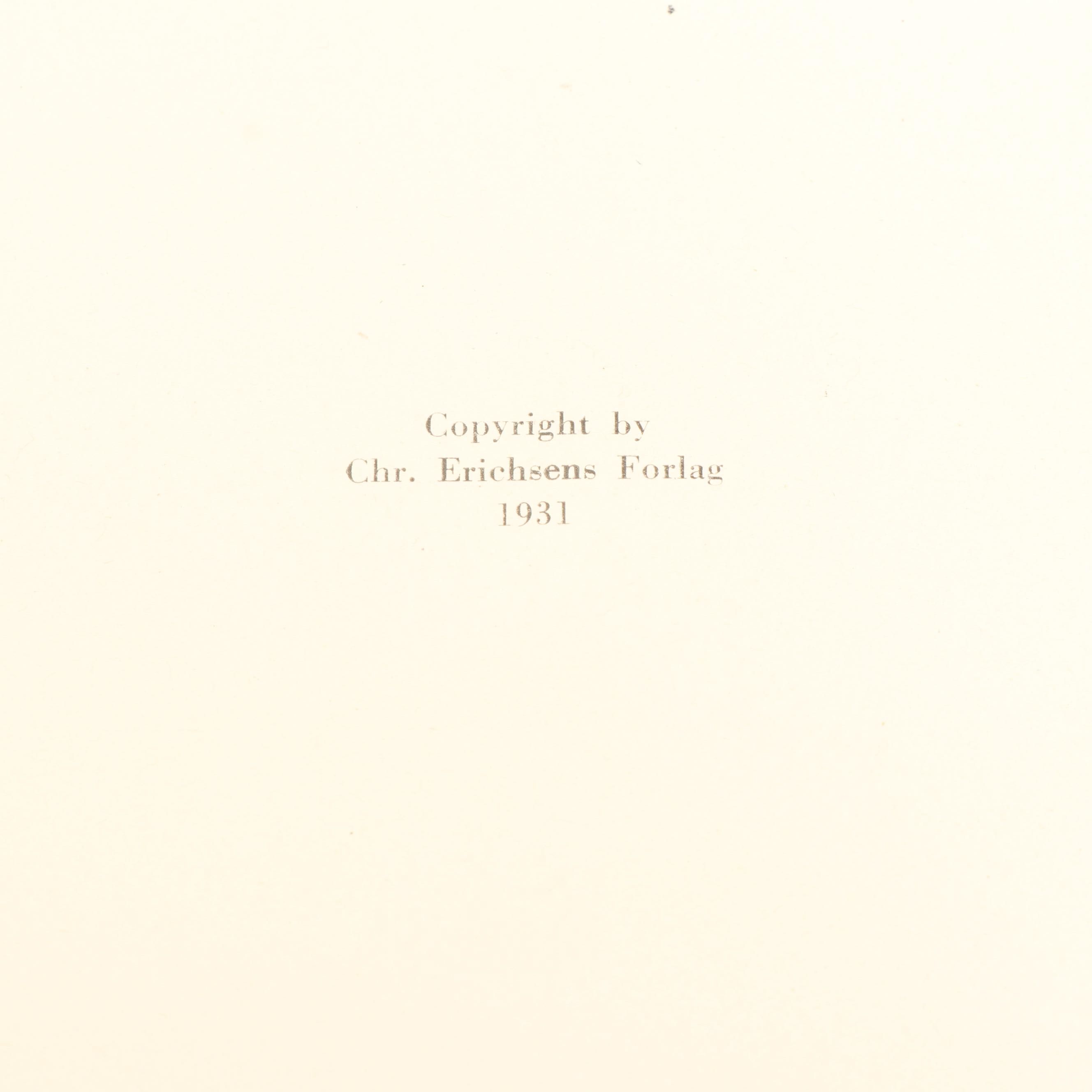 Vintage Danish and Norwegian Books